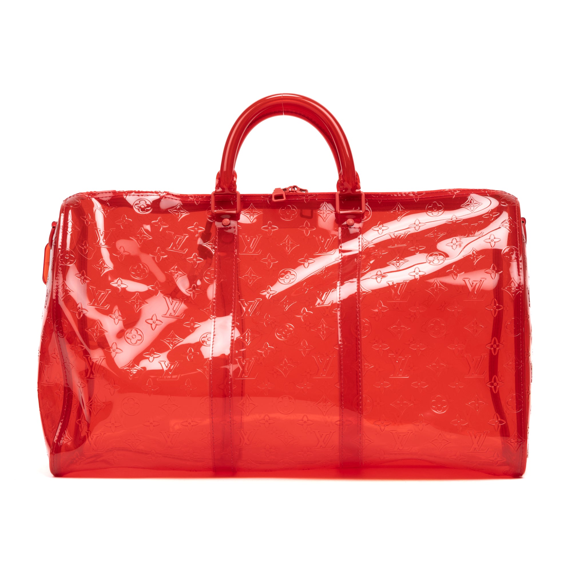 Ltd. Ed. Virgil Abloh Keepall Monogram Prism 50
