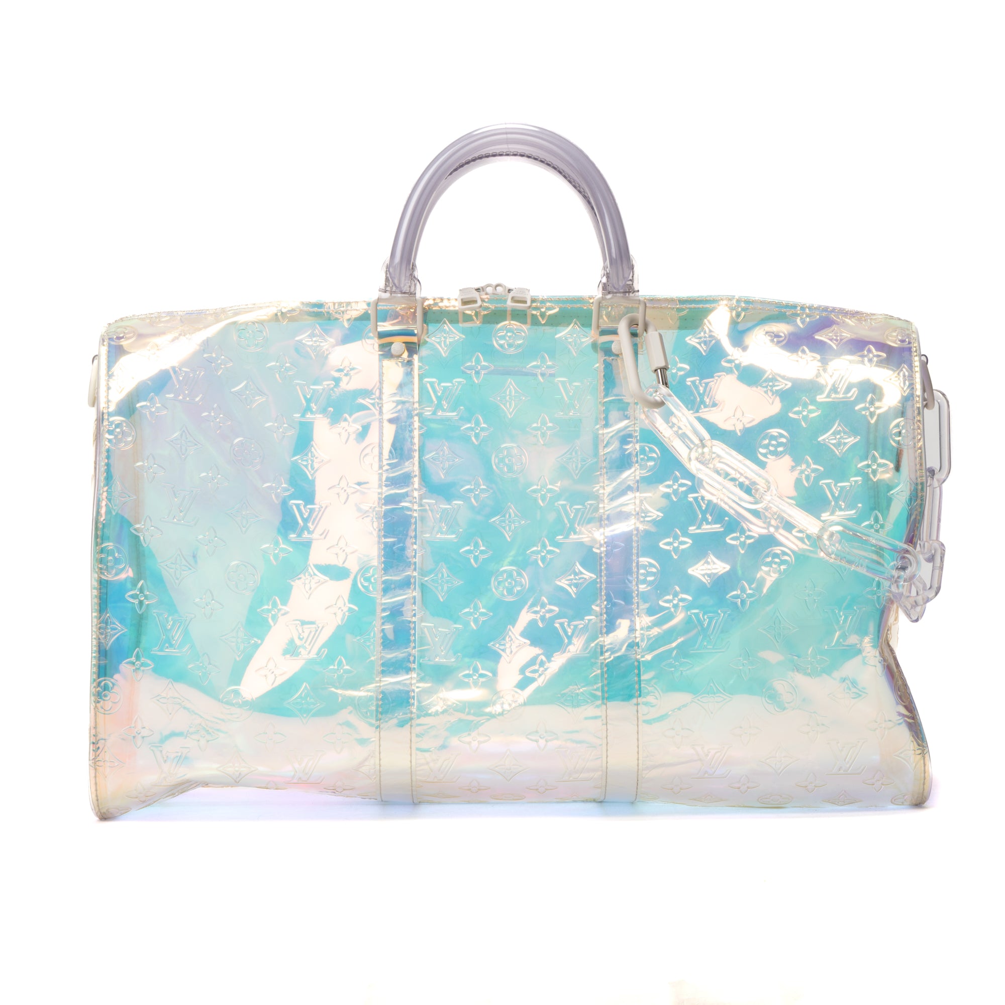Ltd. Ed. Virgil Abloh Keepall Monogram Prism 50