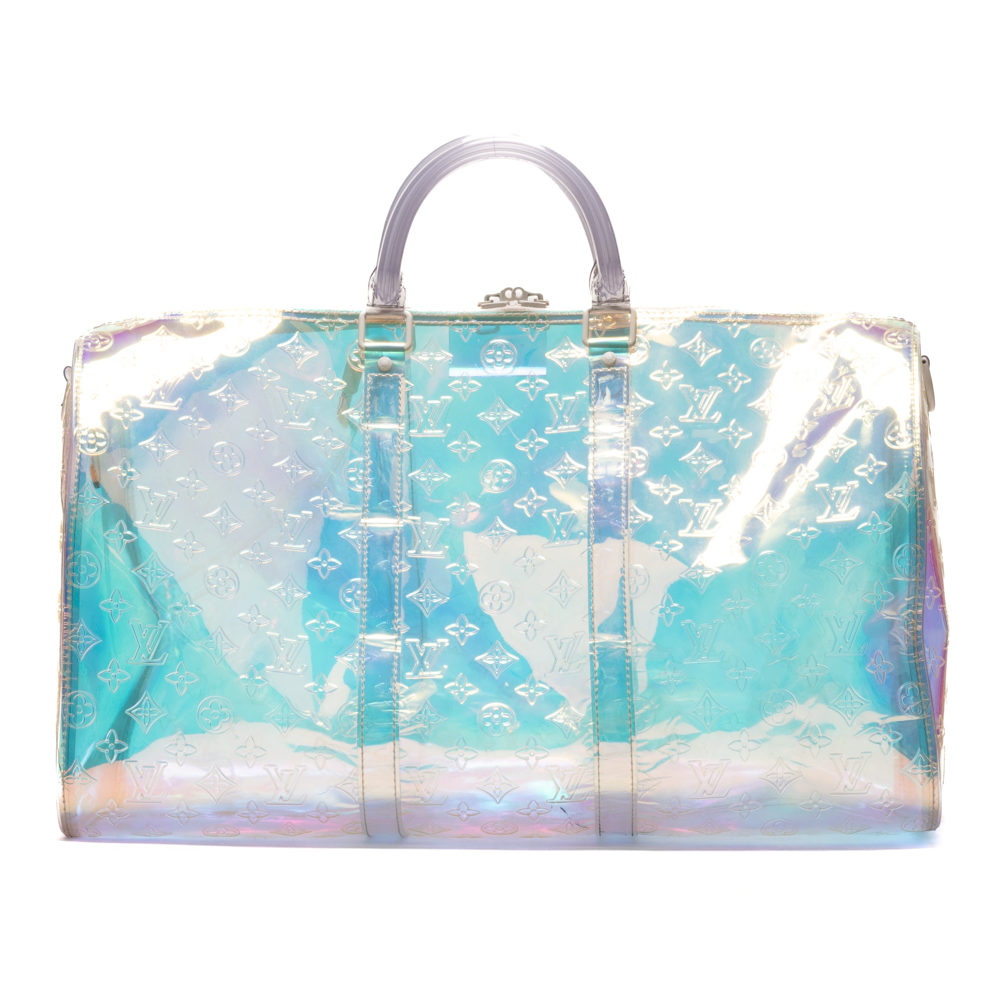 Ltd. Ed. Virgil Abloh Keepall Monogram Prism 50
