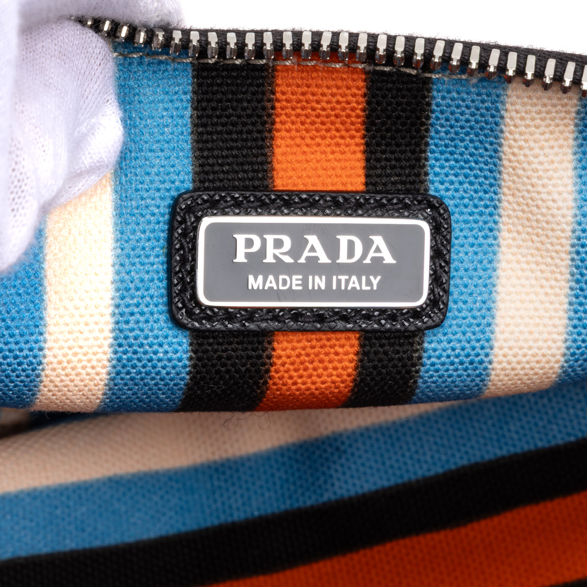 Triangle Logo Zip Crossbody