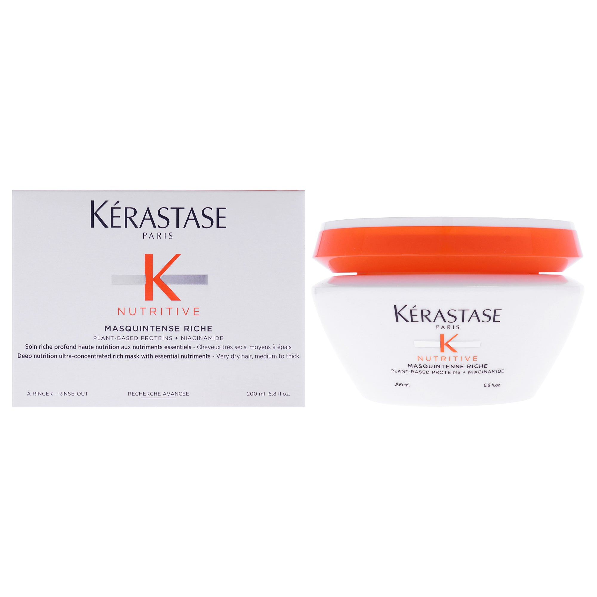Nutritive Masquintense Riche Masque by Kerastase for Unisex - 6.8 oz Mask