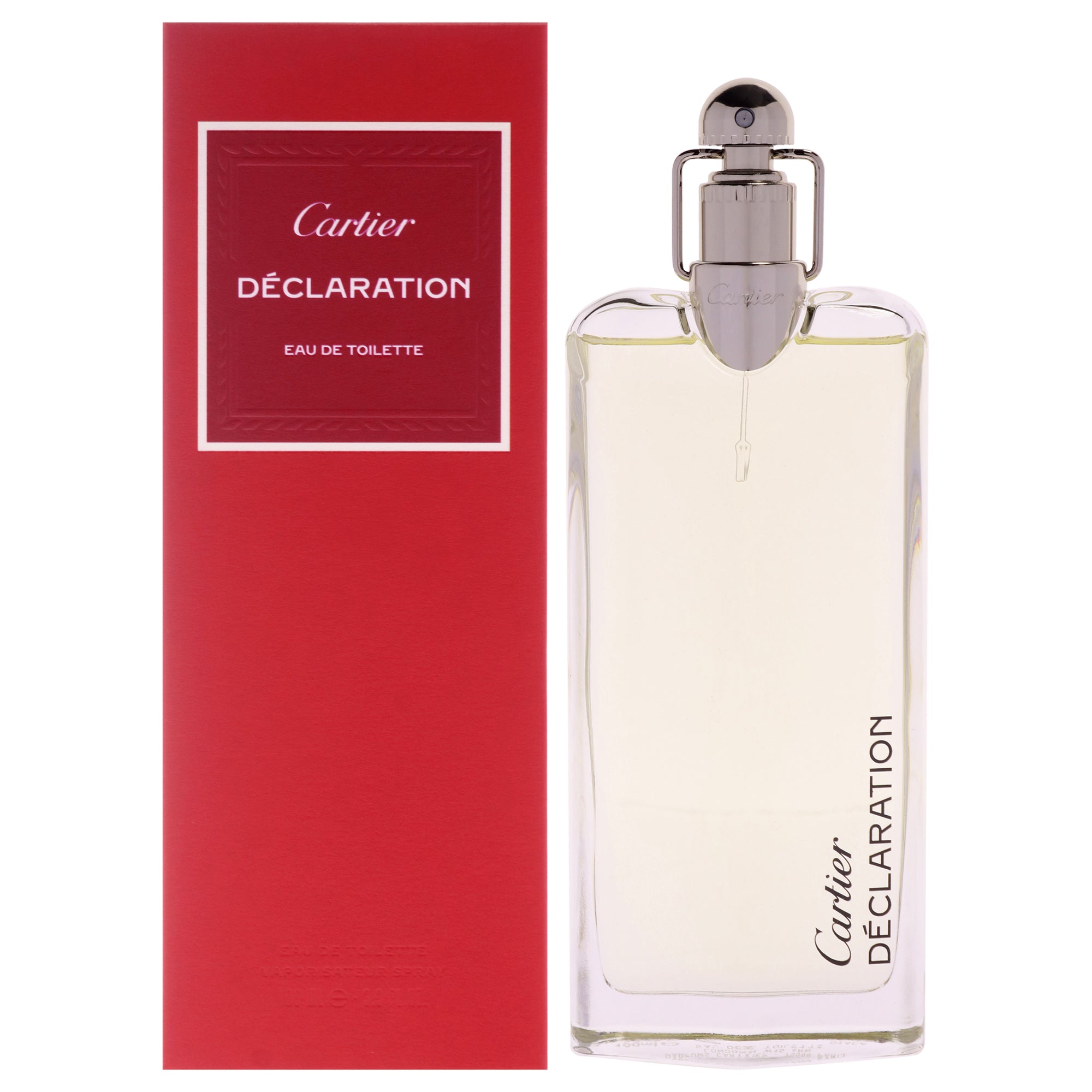 Declaration by Cartier for Men - 3.4 oz EDT Spray (Refillable)