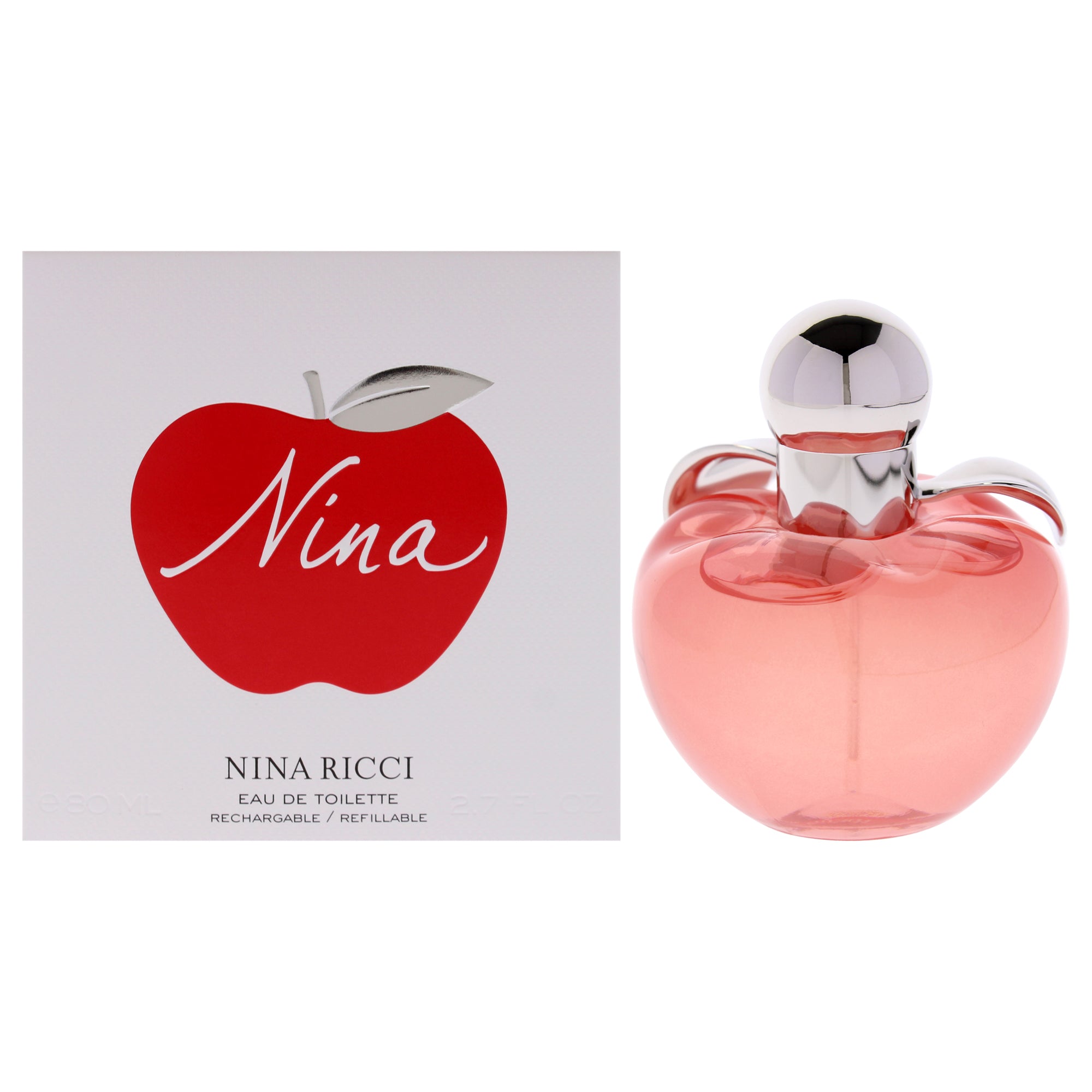 Nina by Nina Ricci for Women - 2.7 oz EDT Spray (Refillable)