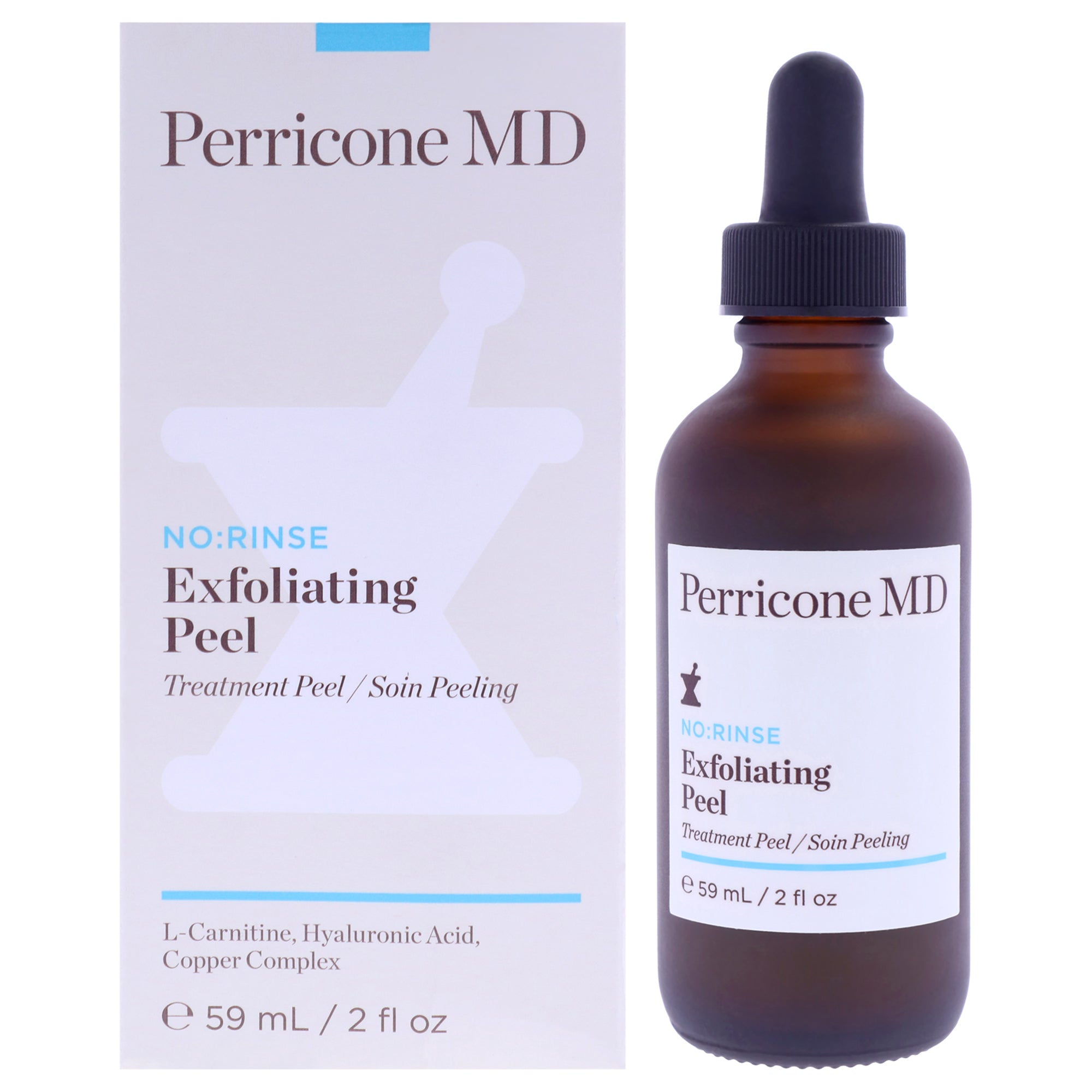 No Rinse Exfoliating Peel by Perricone MD for Unisex - 2 oz Treatment