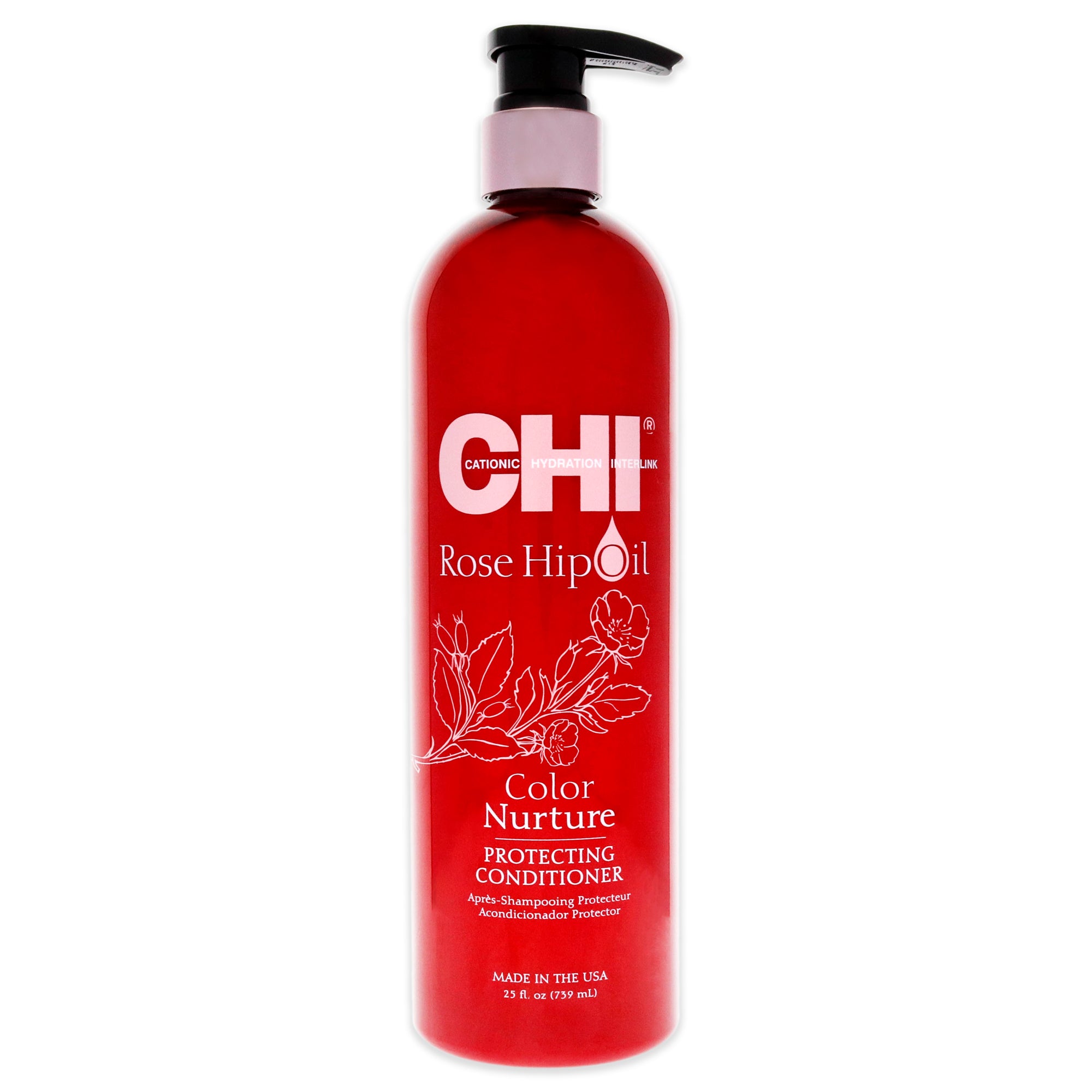 Rose Hip Oil Color Nurture Protecting Conditioner by CHI for Unisex - 25 oz Conditioner