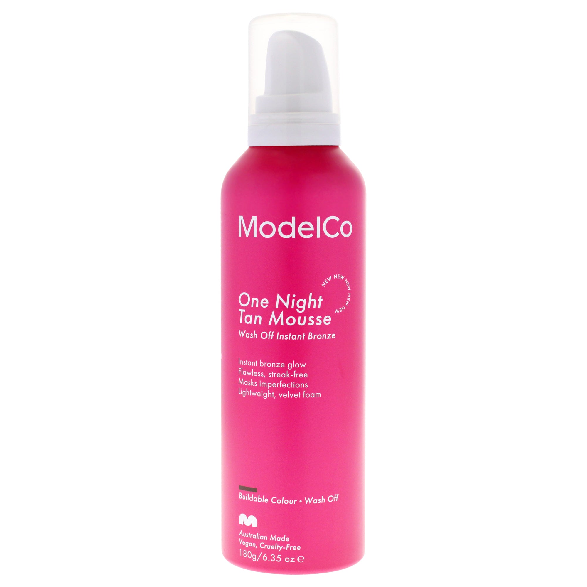 One Night Tan Mousse by ModelCo for Women - 6.35 oz Mousse