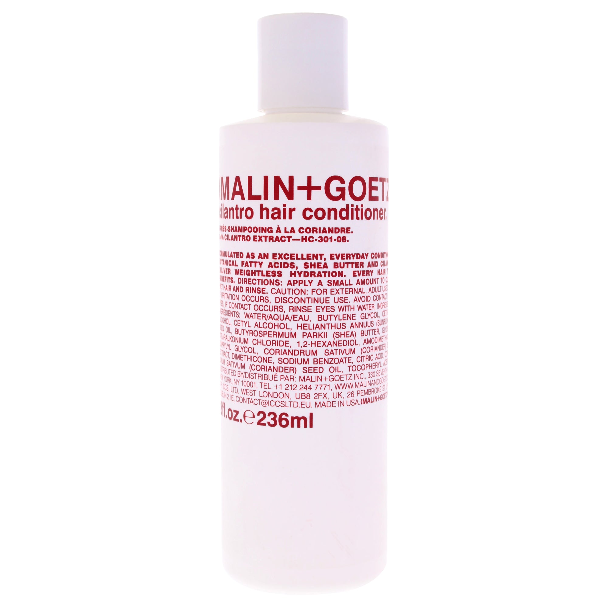 Cilantro Hair Conditioner by Malin + Goetz for Unisex - 8 oz Conditioner