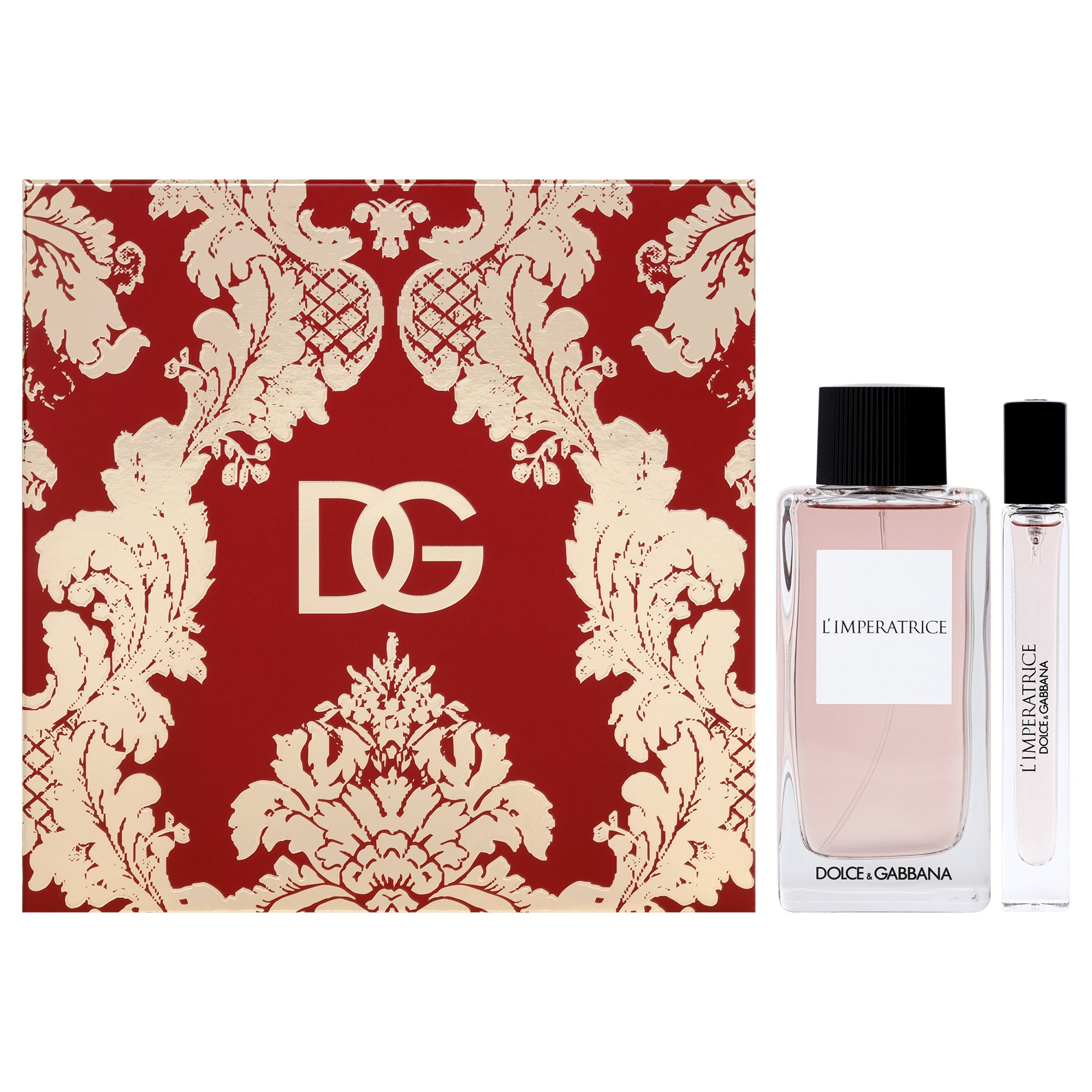 LImperatrice by Dolce and Gabbana for Women - 2 Pc Gift Set 3.3oz EDT Spray, 0.33oz EDT Spray (Mini)