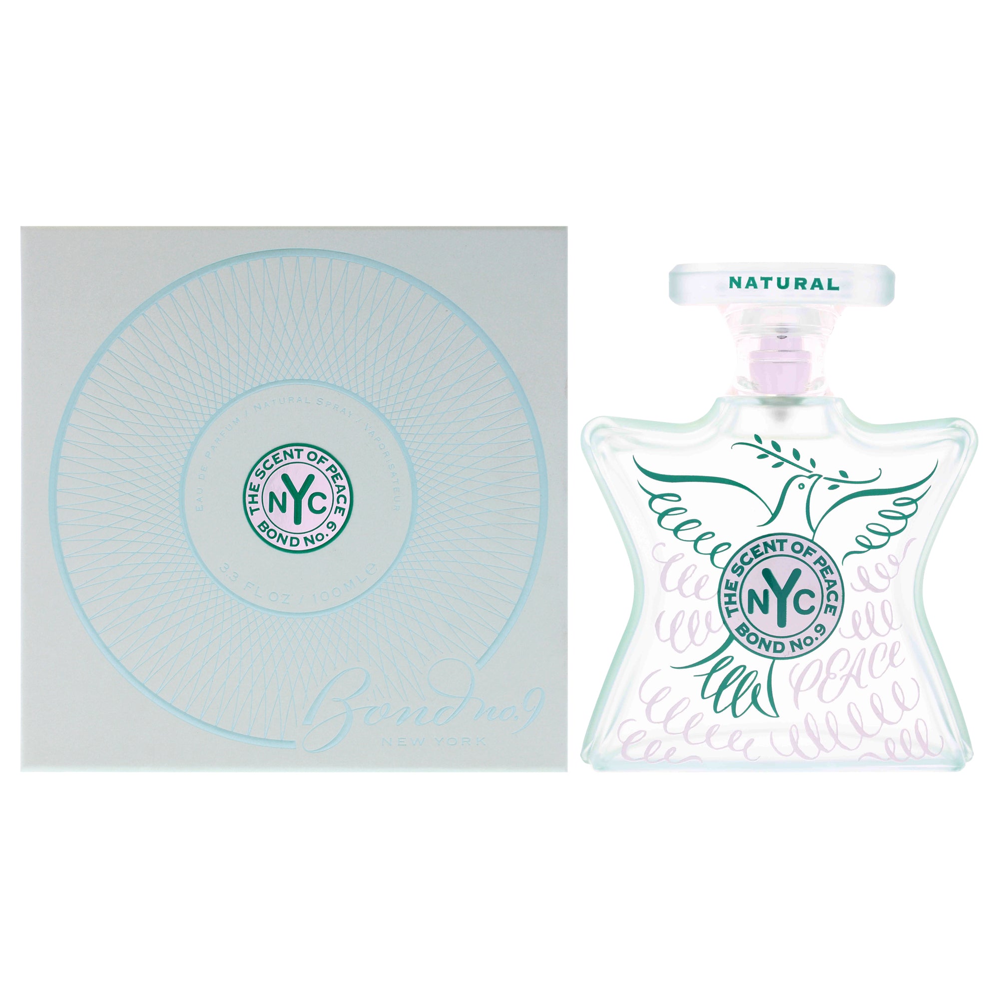 The Scent of Peace Natural by Bond No. 9 for Men - 3.3 oz EDP Spray