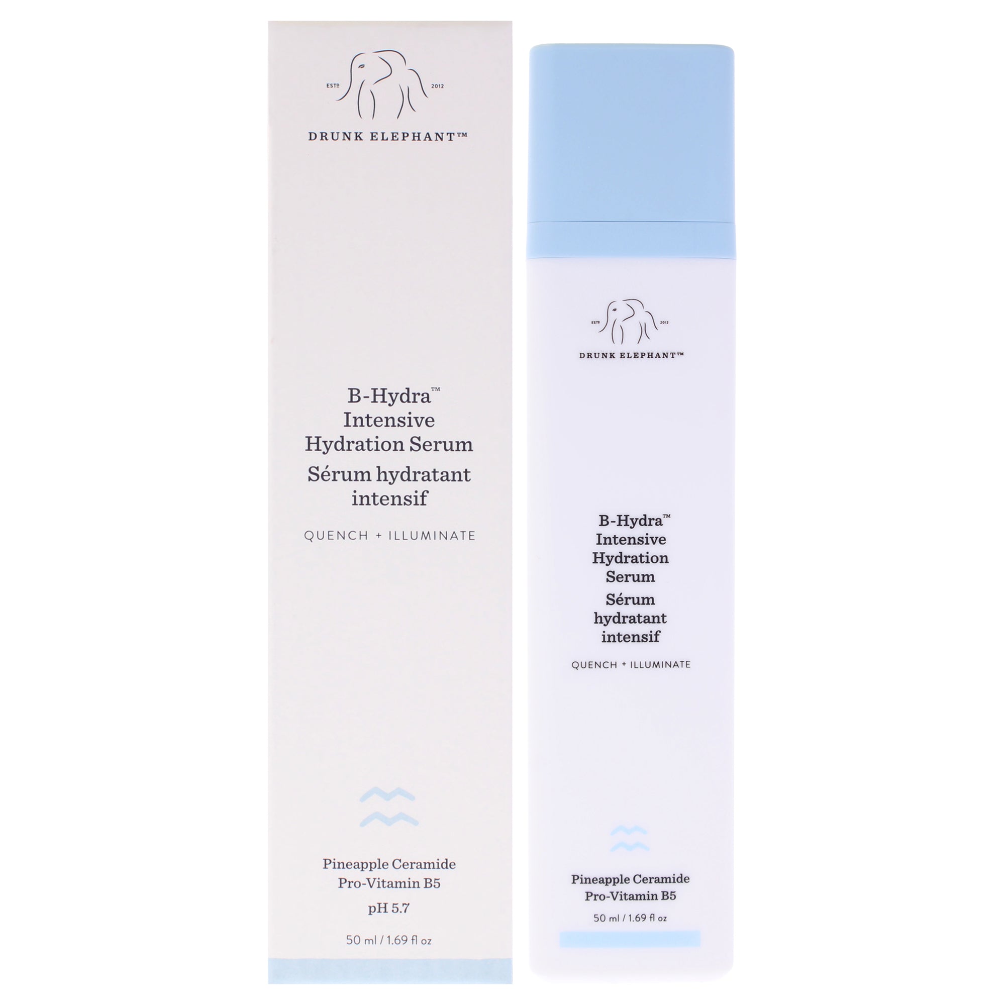 B-Hydra Intensive Hydration Serum by Drunk Elephant for Women - 1.69 oz Serum