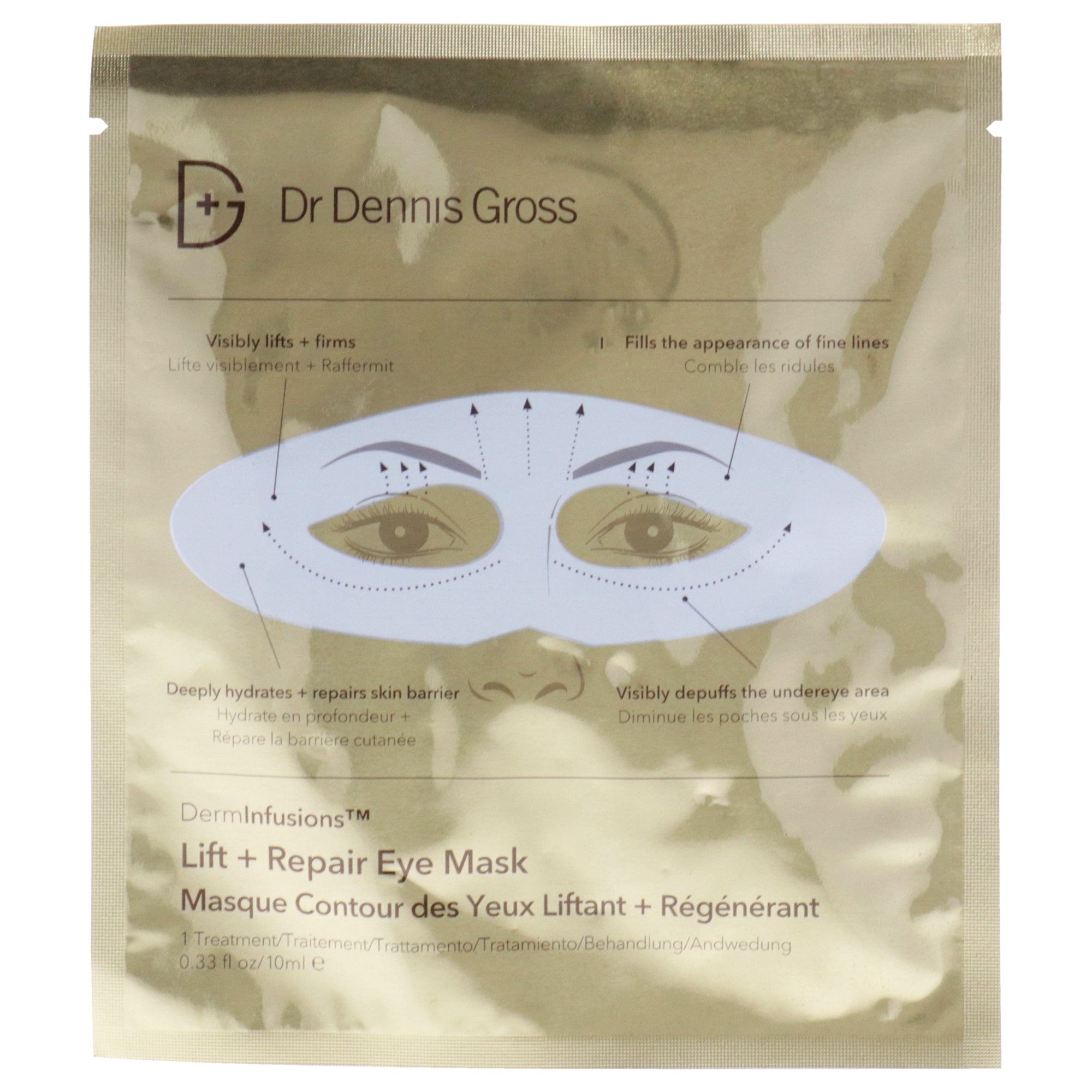 Derminfusions Plump Plus Repair Lip Treatment by Dr. Dennis Gross for Women - 0.33 oz Treatment