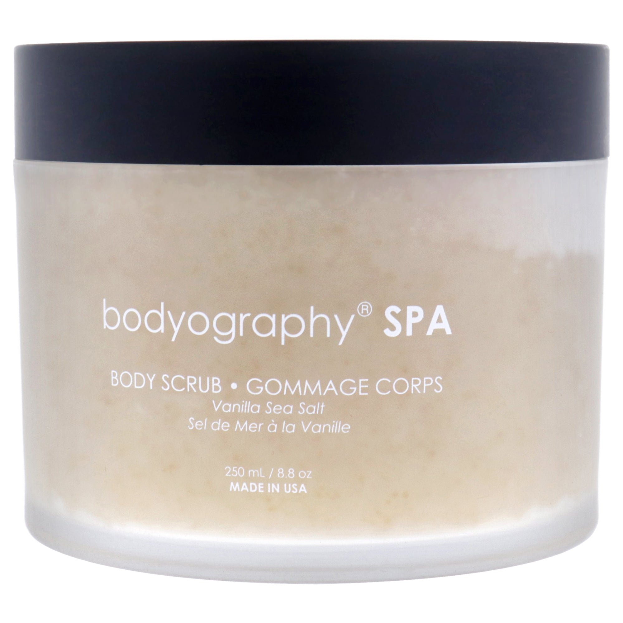 Spa Body Scrub - Vanilla Sea Salt by Bodyography for Unisex - 8.8 oz Body Scrub