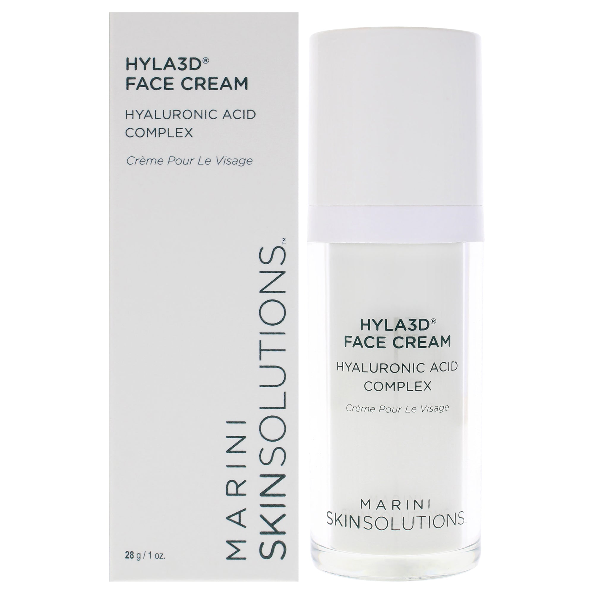 Hyla3D Face Cream by Marini SkinSolutions for Unisex - 1 oz Cream