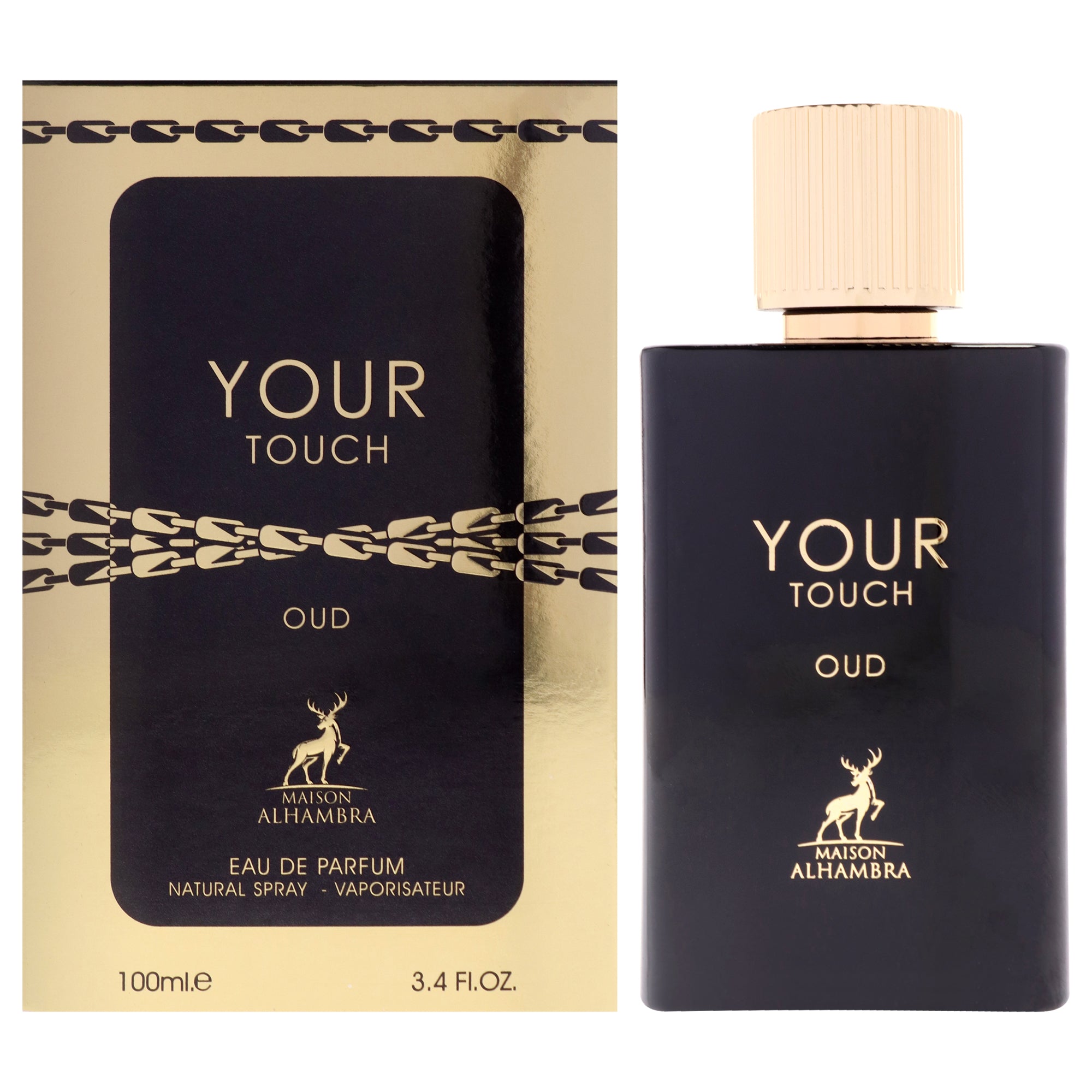 Your Touch Oud by Maison Alhambra for Men - 3.4 EDP Spray