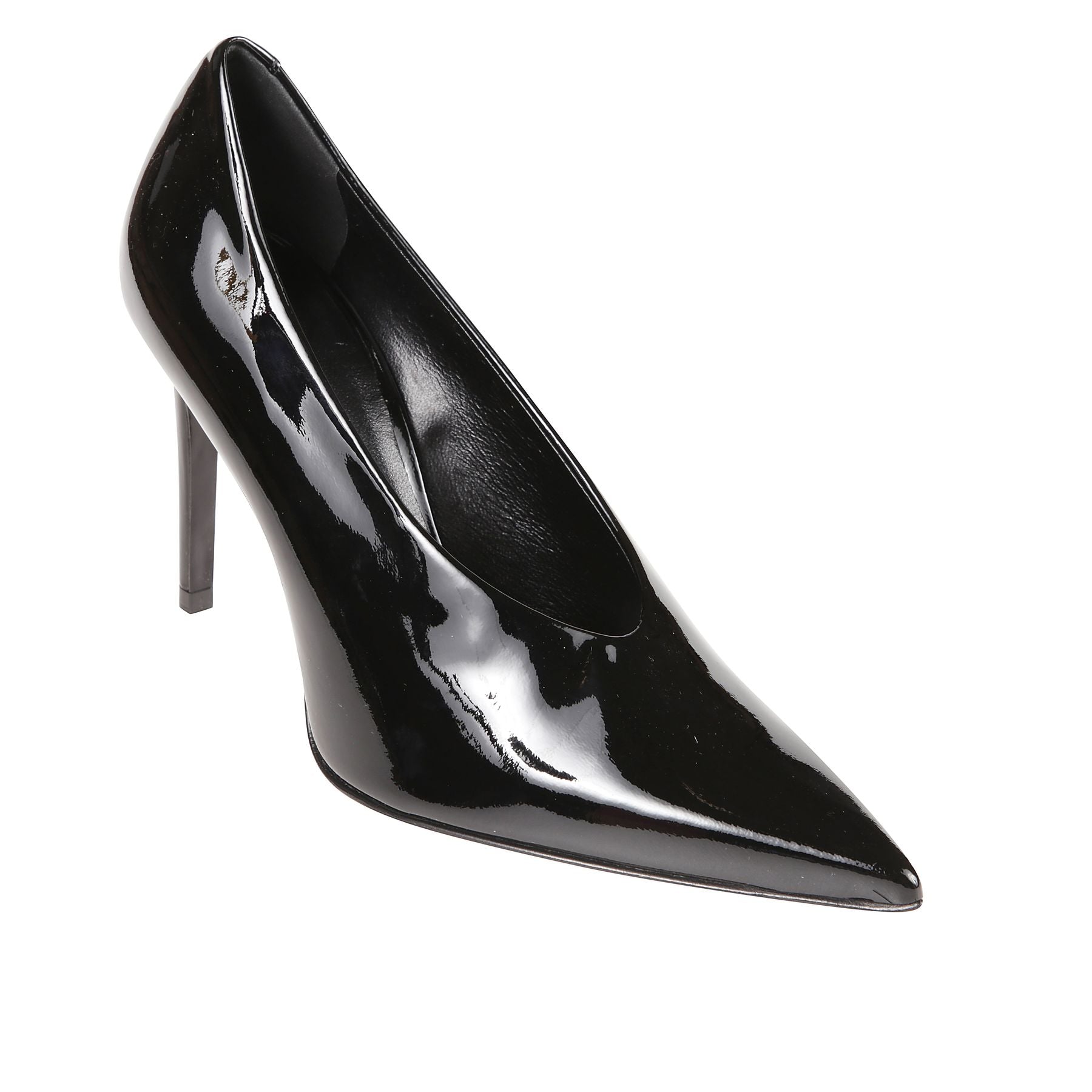 Decollete in morbida nappa.