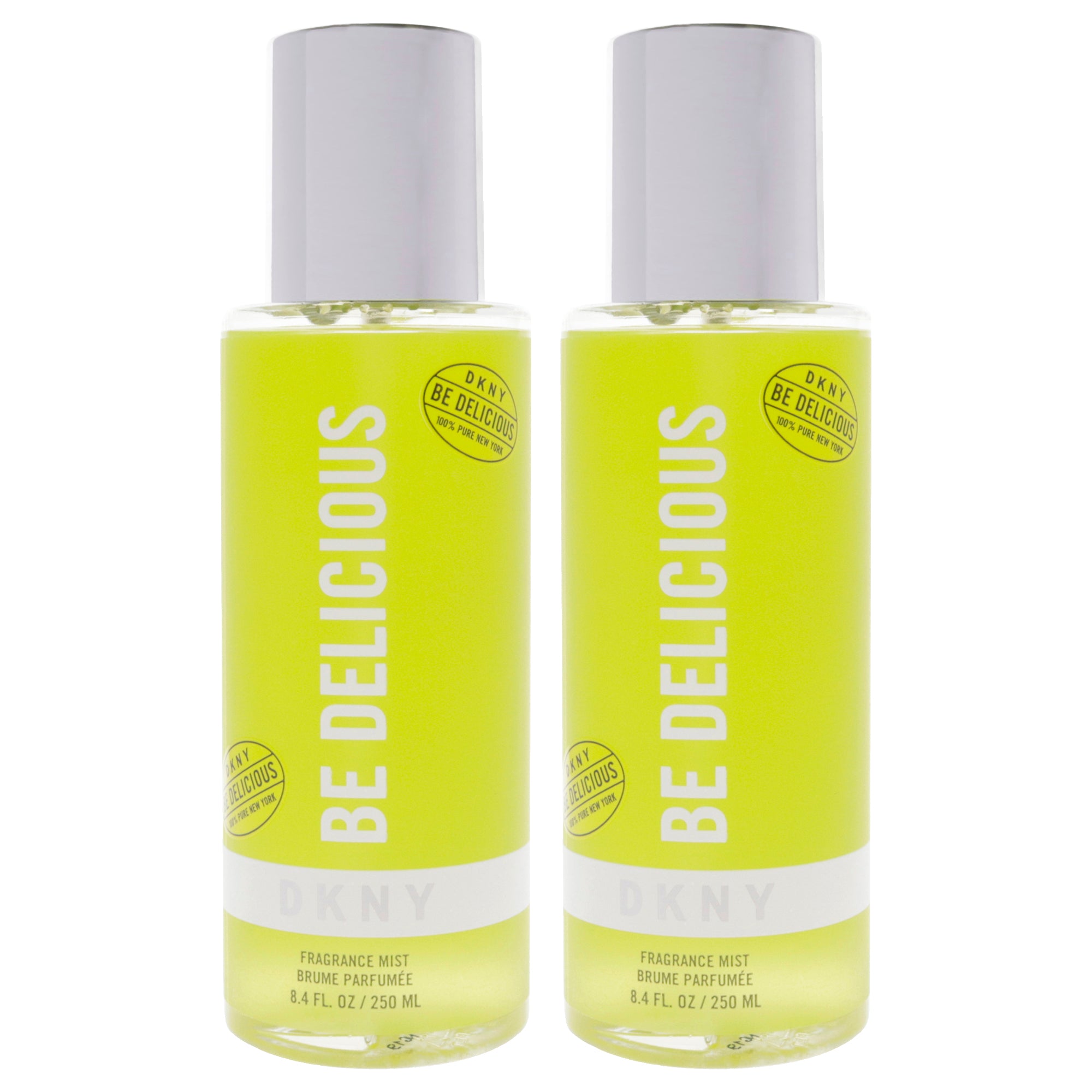 DKNY Be Delicious by Donna Karan for Women - 8.4 oz Fragrance Mist - Pack of 2