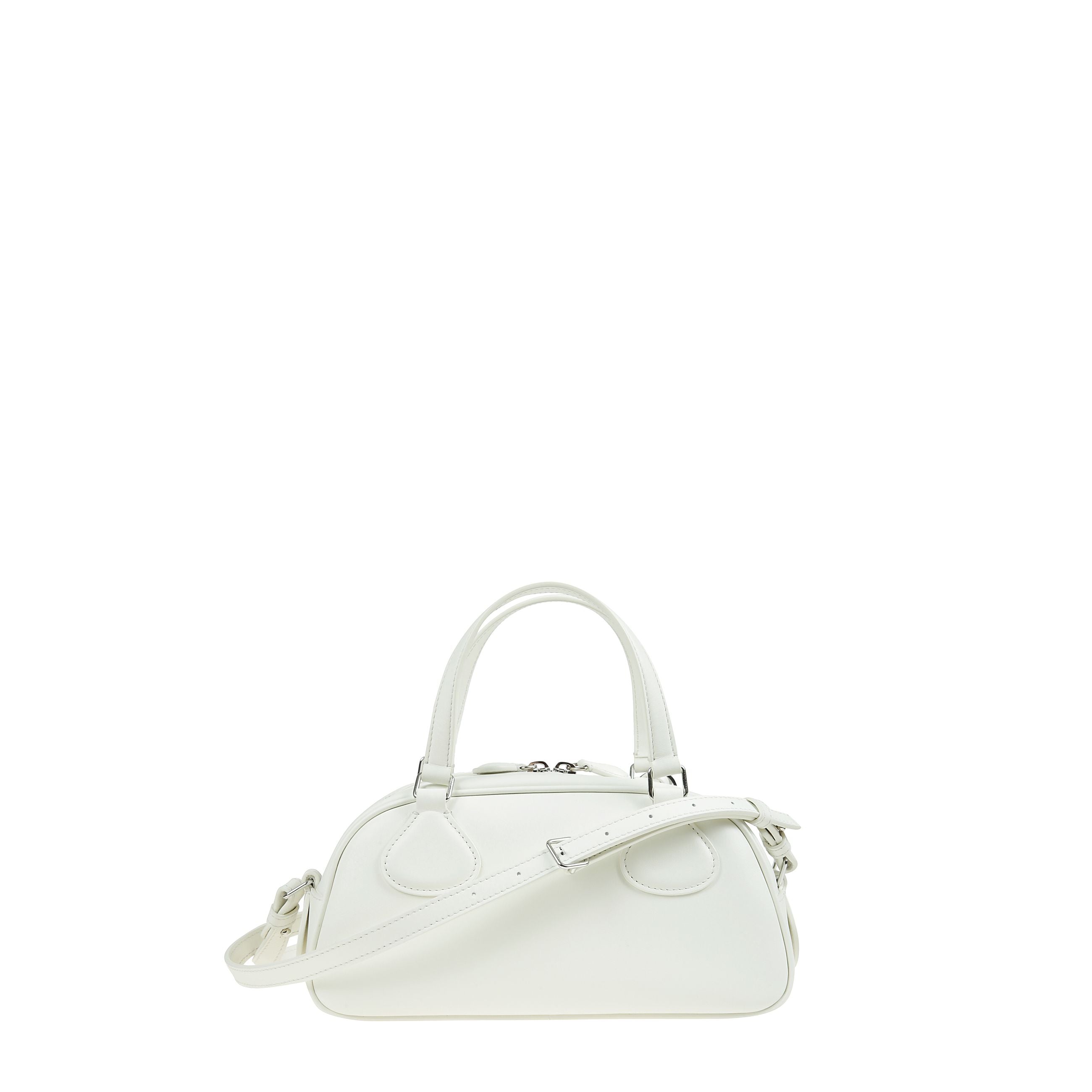 Borsa friday bowling a tracolla regolabile e rimovibile con chiusura a doppio cursore zip.