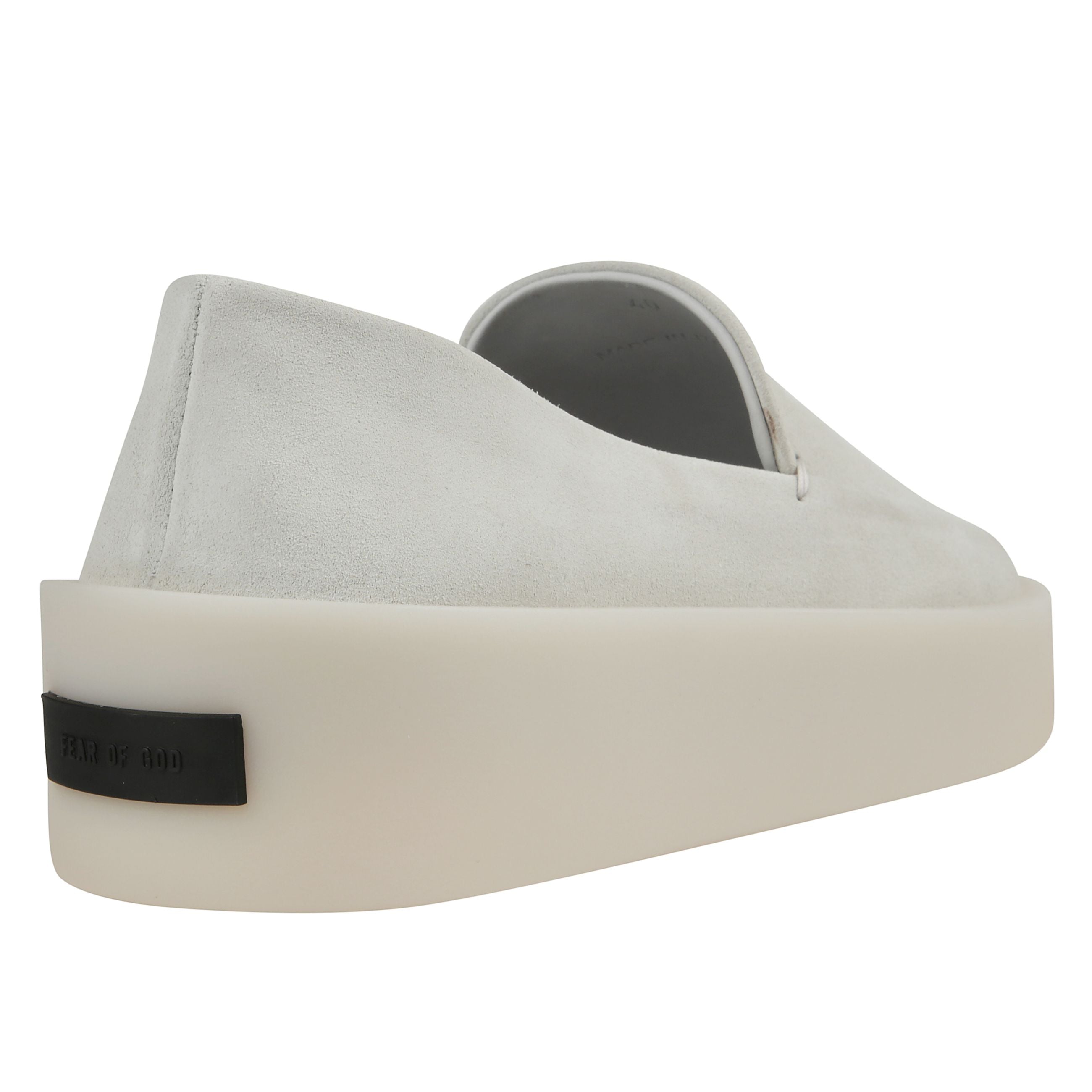 101 loafer suede dove grey