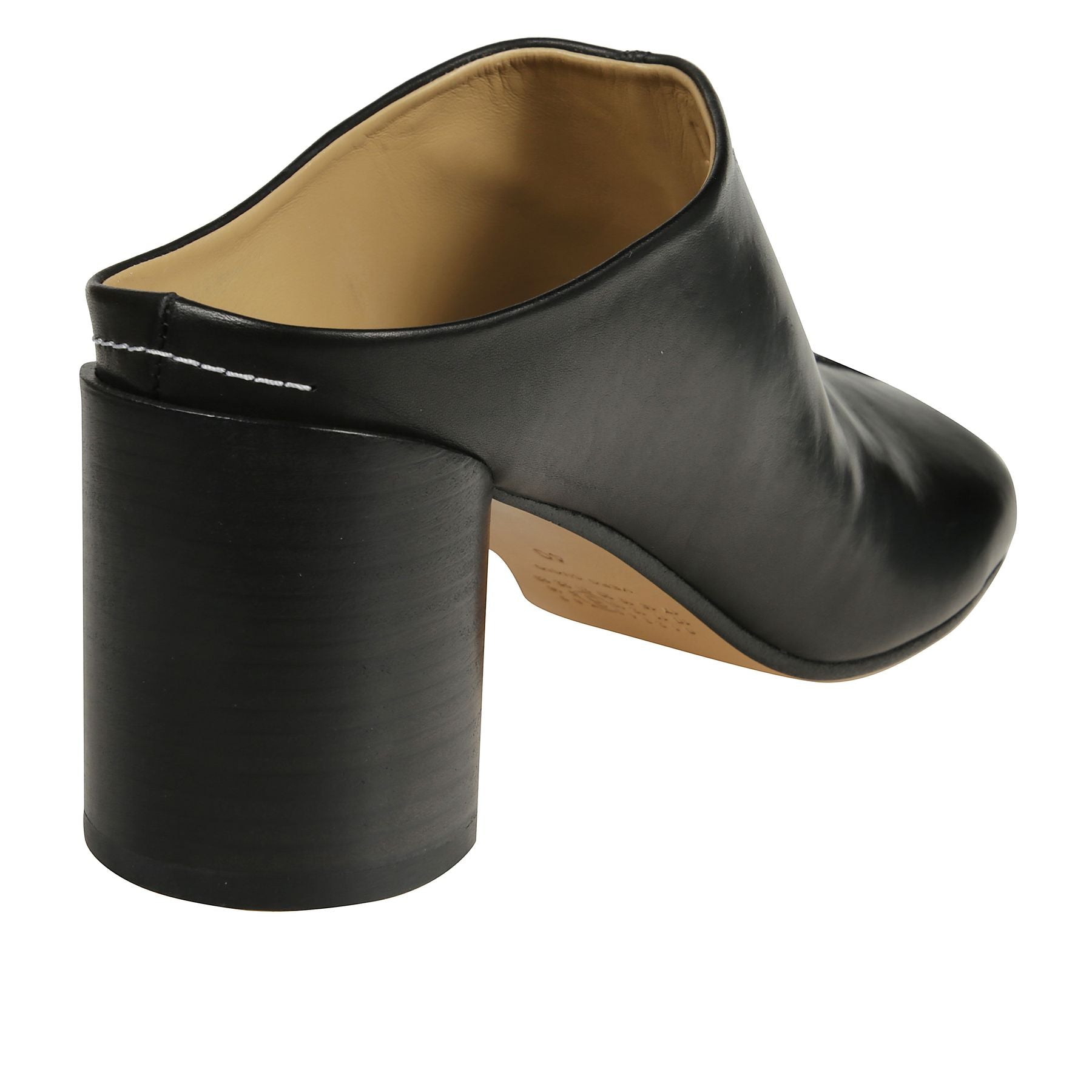 Mm6 maison margiela slipper in pelle.