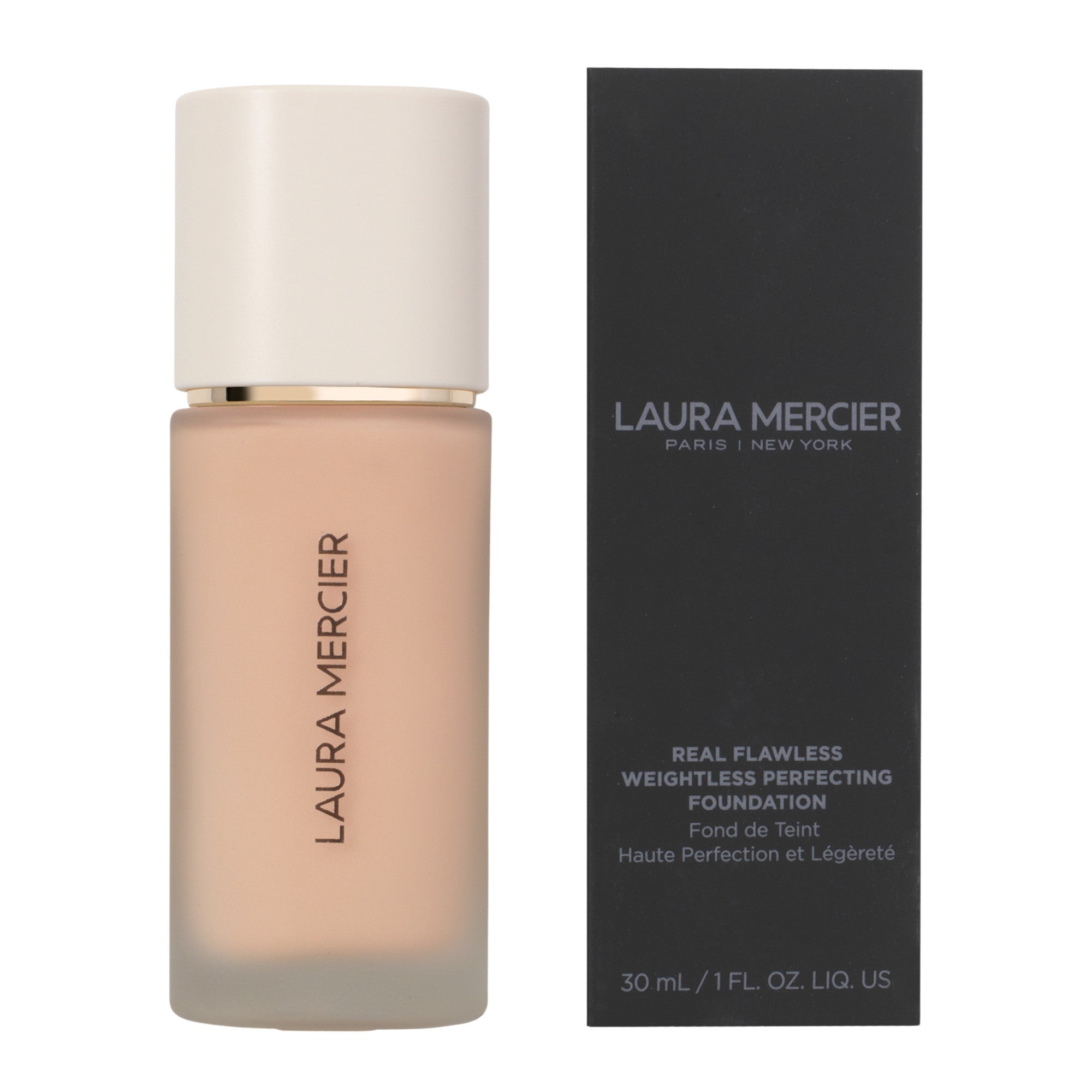 LAURA MERCIER-REAL FLAWLESS PERFECTING FOUNDATION 6N1 CLOVE 30ML/1 OZ