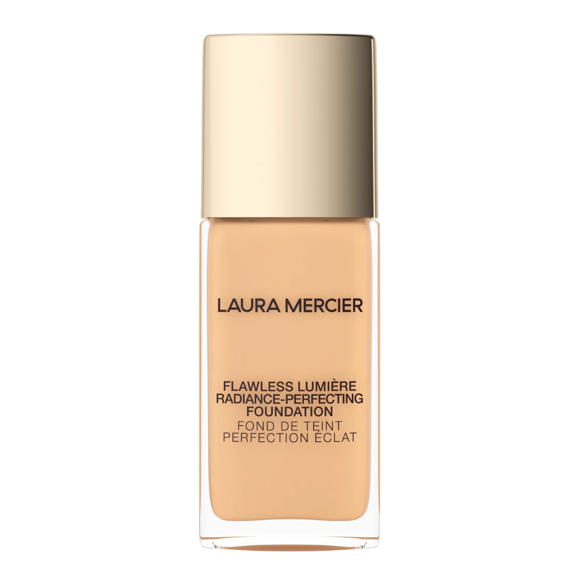LAURA MERCIER- FLAWLESS LUMIERE RADIANCE- PERFECTING FOUNDATION 1W1 IVORY 30 ML/1OZ (CO:-MADE IN USA )