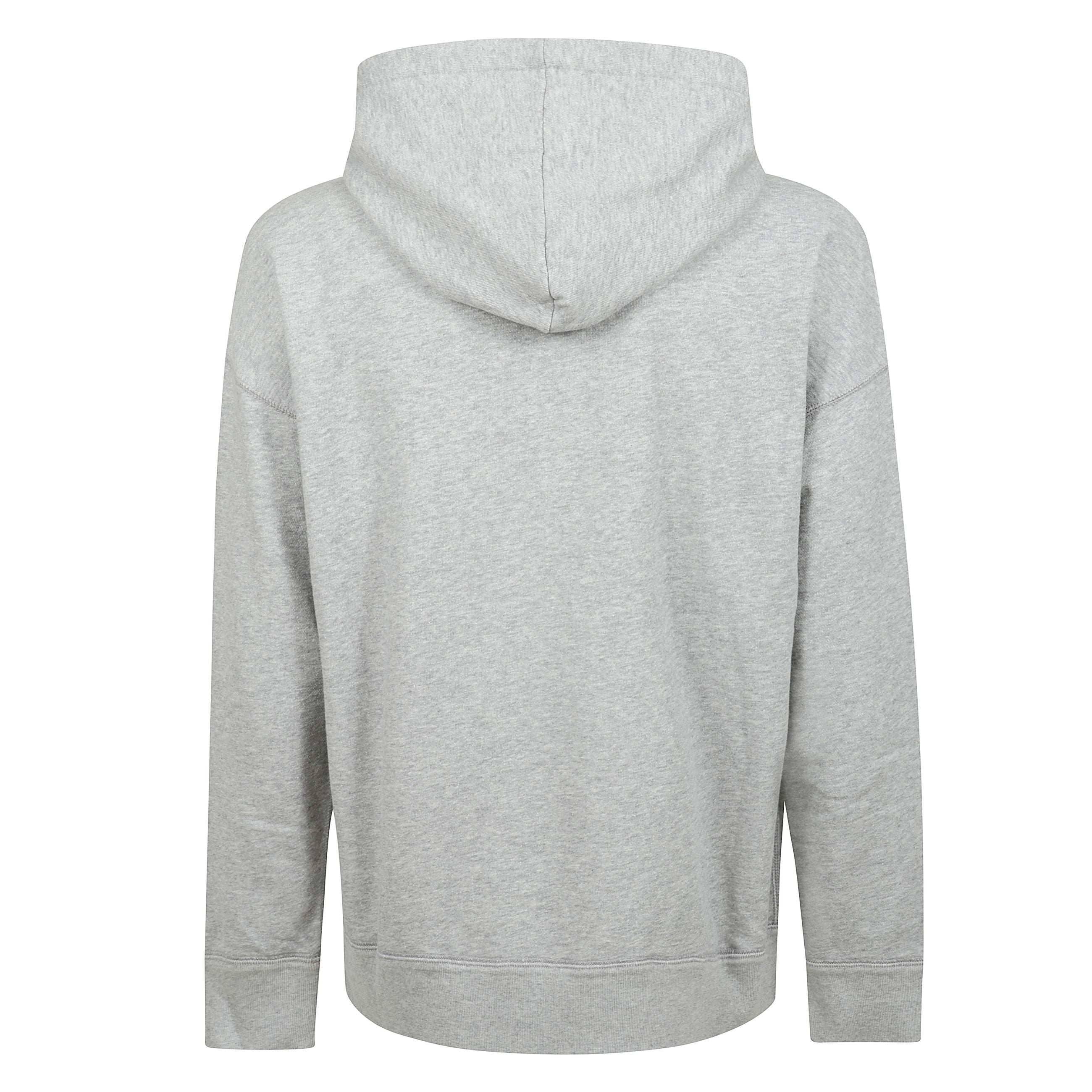 Felpa con cappuccio miley a maniche lunghe e con logo sul petto