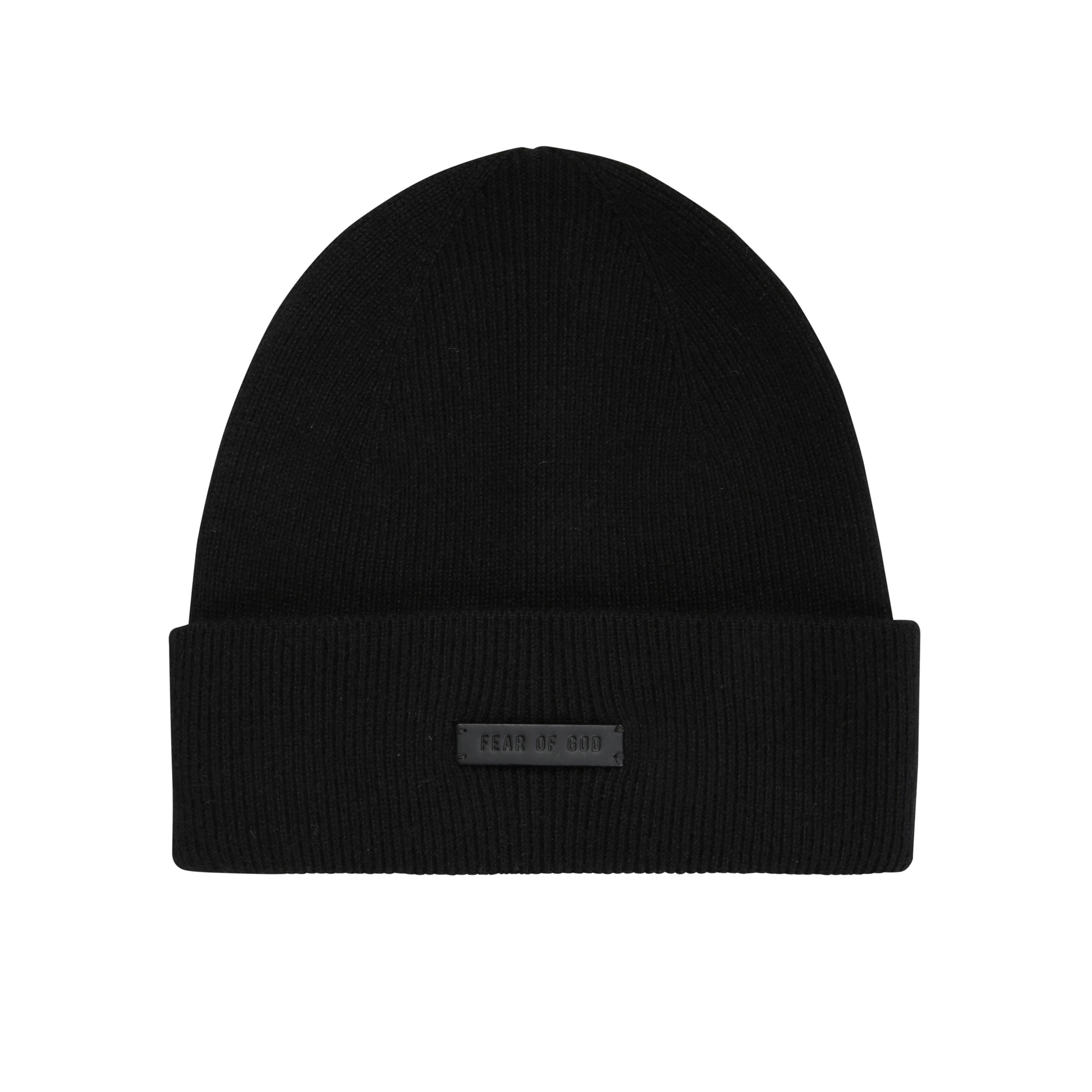 Beanie wool cashmere black