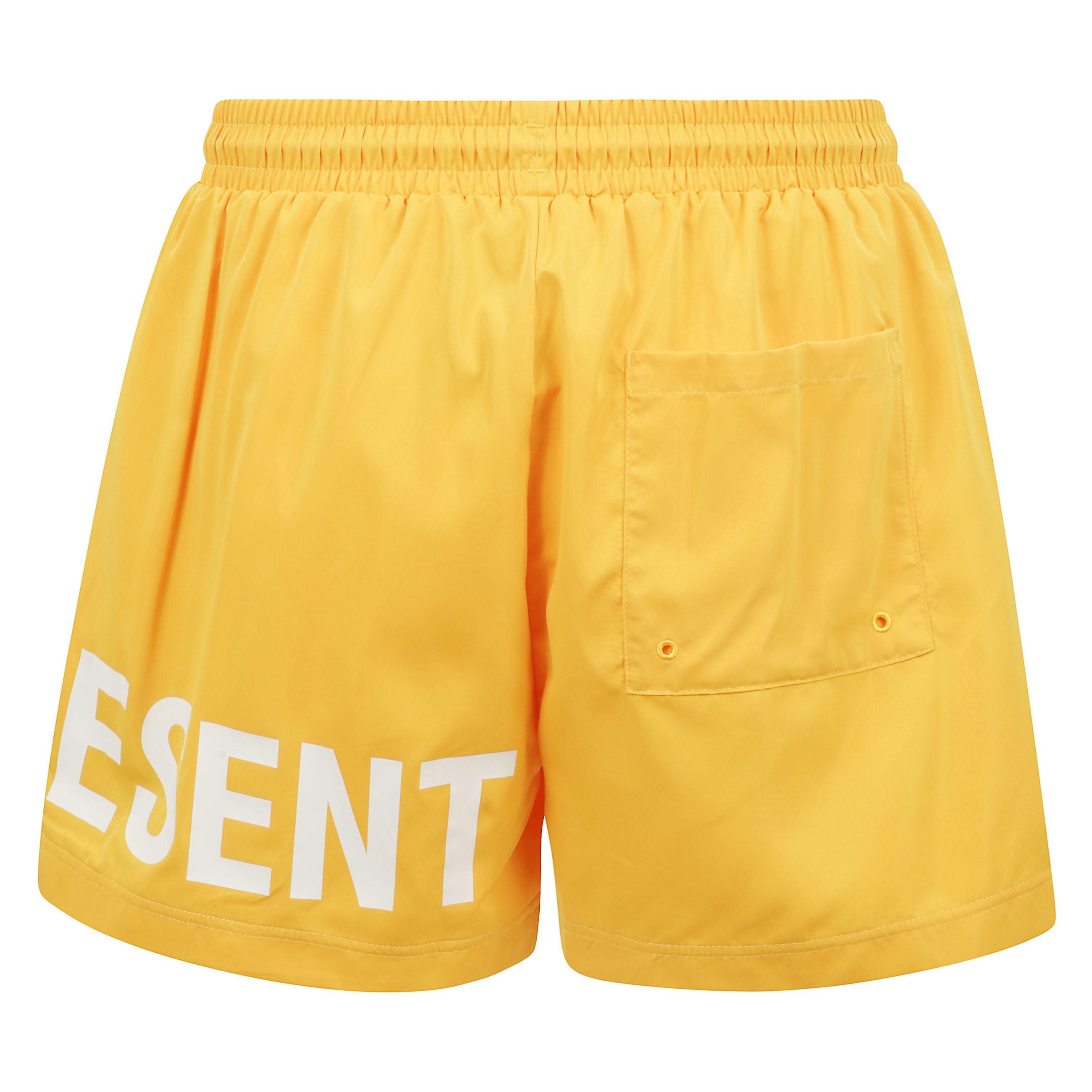 Pantaloncini da spiaggia.
realizzati in pregiato poliestere leggero.
tessuto ad asciugatura rapida ideale per le attivitÃ  acquatiche.
il design presenta un taglio dritto che arriva elegantemente a metÃ  coscia,
completato da un elastico in vita e una cou