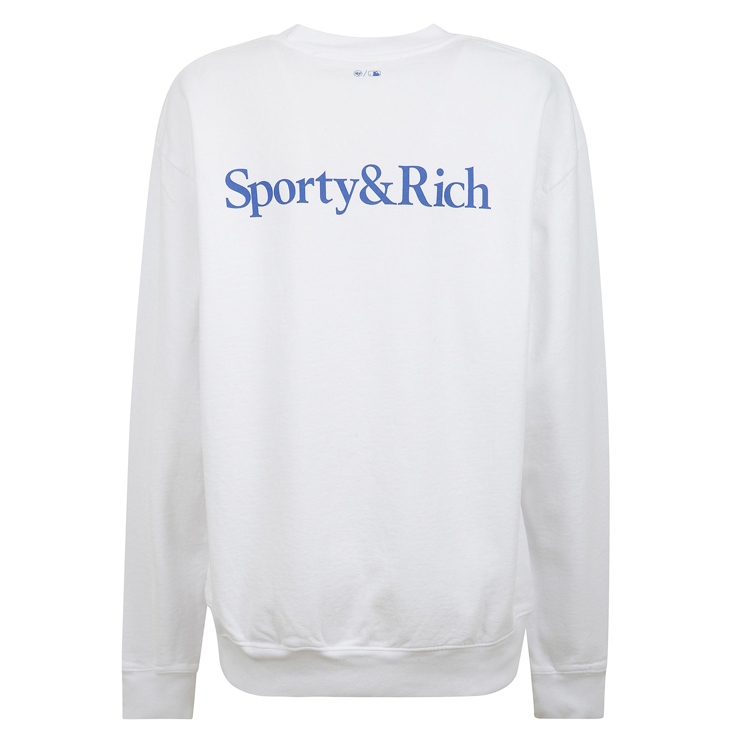 Felpa girocollo con logo dei dodgers.