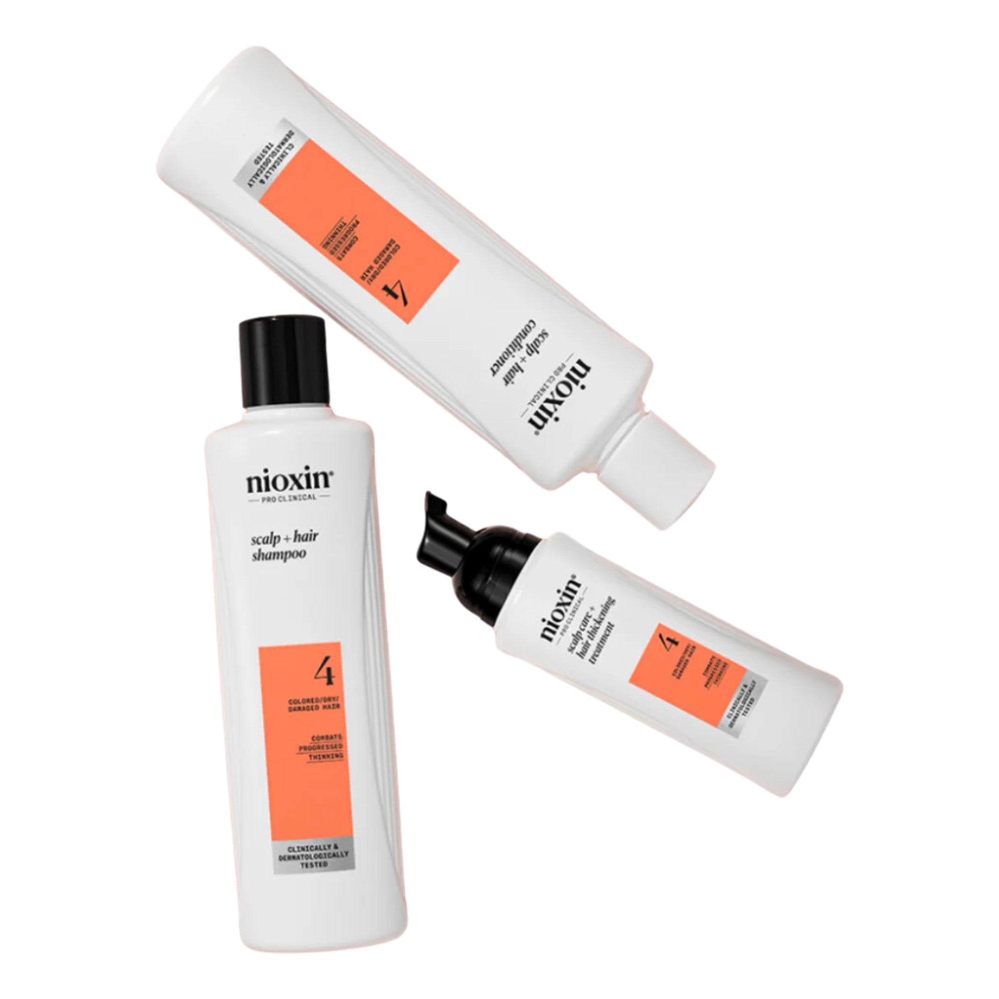 System Kit 4 For Colored Hair With Progressed Thinning