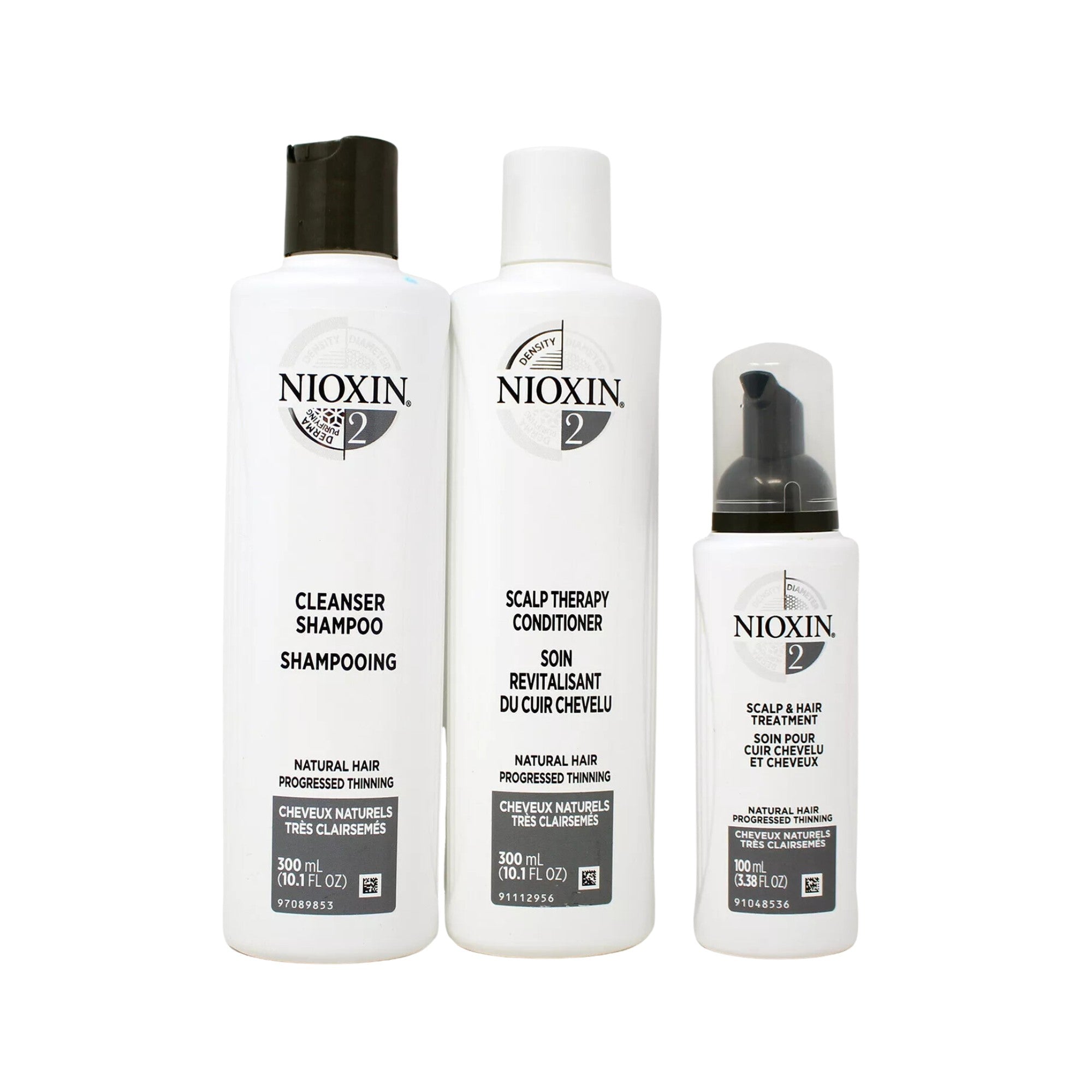 System Kit 2 For Natural Hair With Progressed Thinning