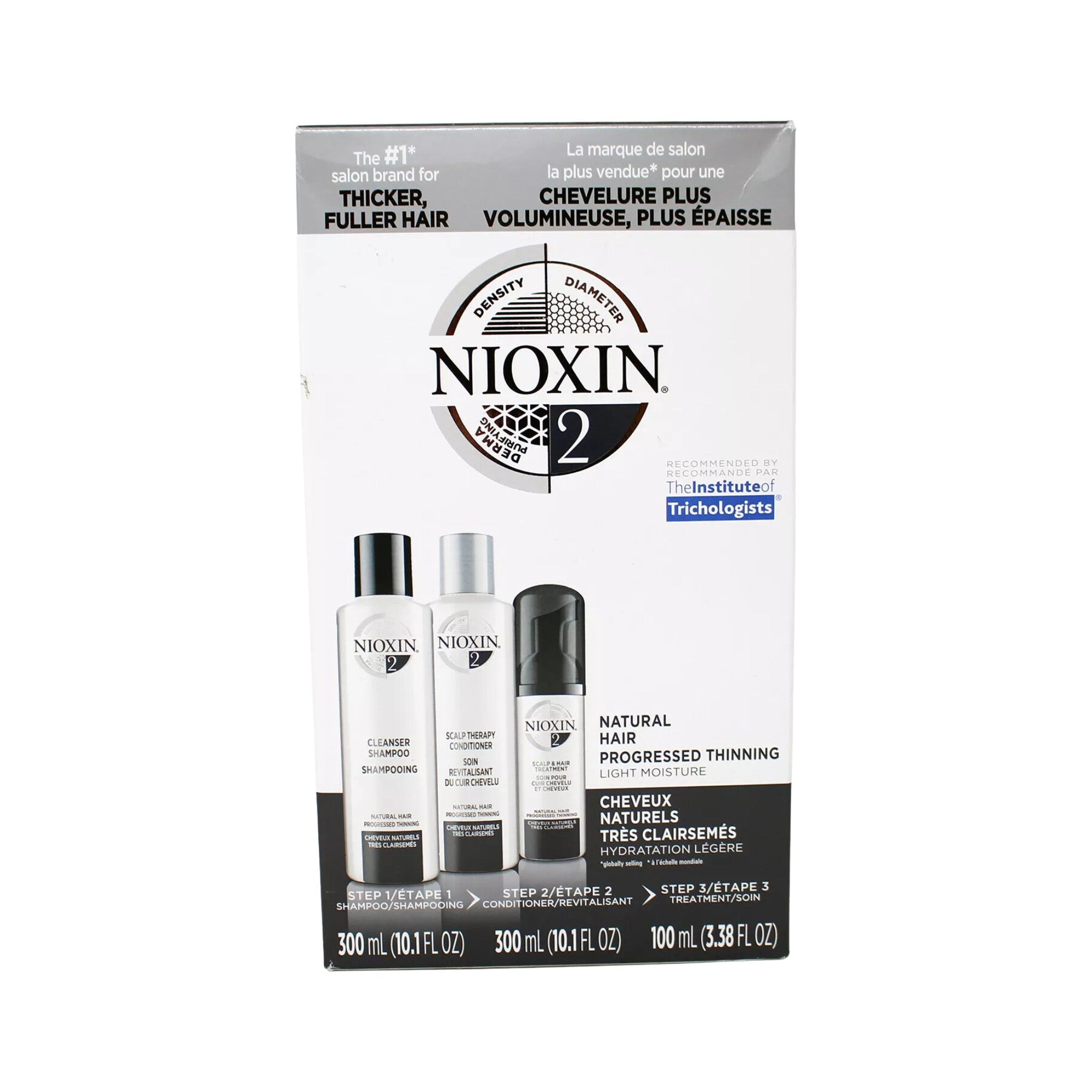 System Kit 2 For Natural Hair With Progressed Thinning