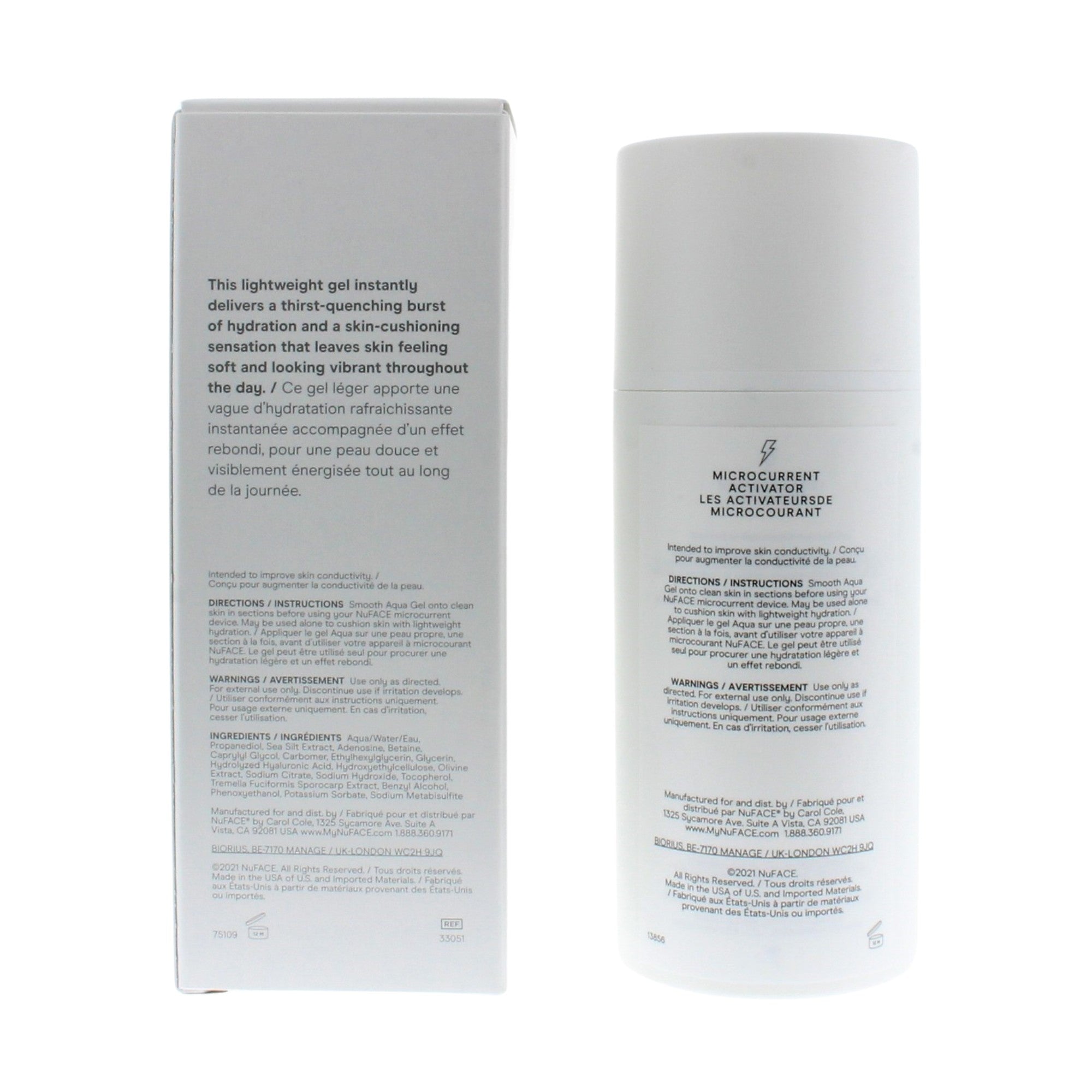 NuFACE Hydrating Aqua Gel 3.3oz/97.6ml
