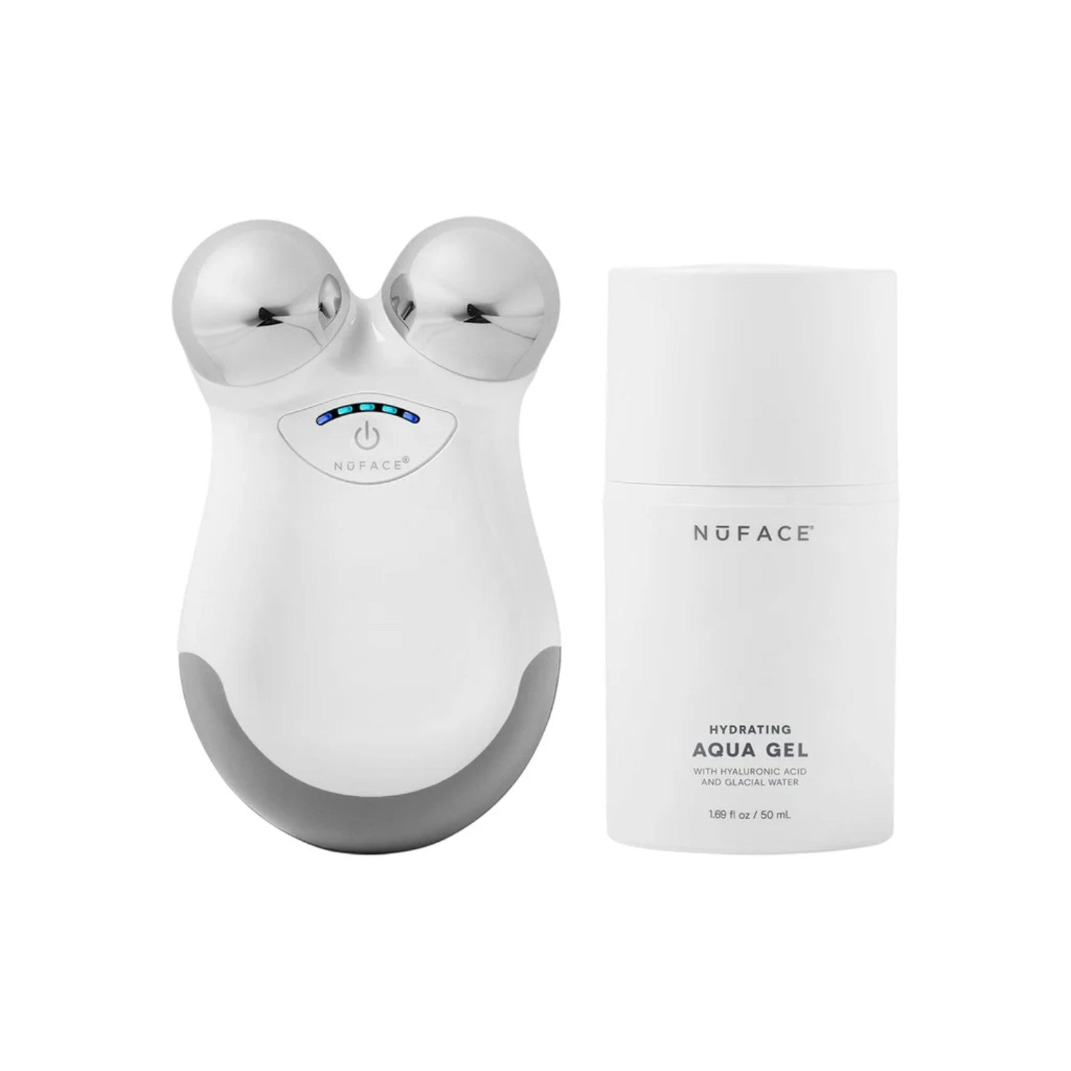 NuFACE Trinity Pro Advanced Facial Toning Device (Includes: Facial Trainer Attachment, Nuface Aqua Gel 1.69oz, User Manual, Quick Start Guide, Charging Cradle + Power Adapter)