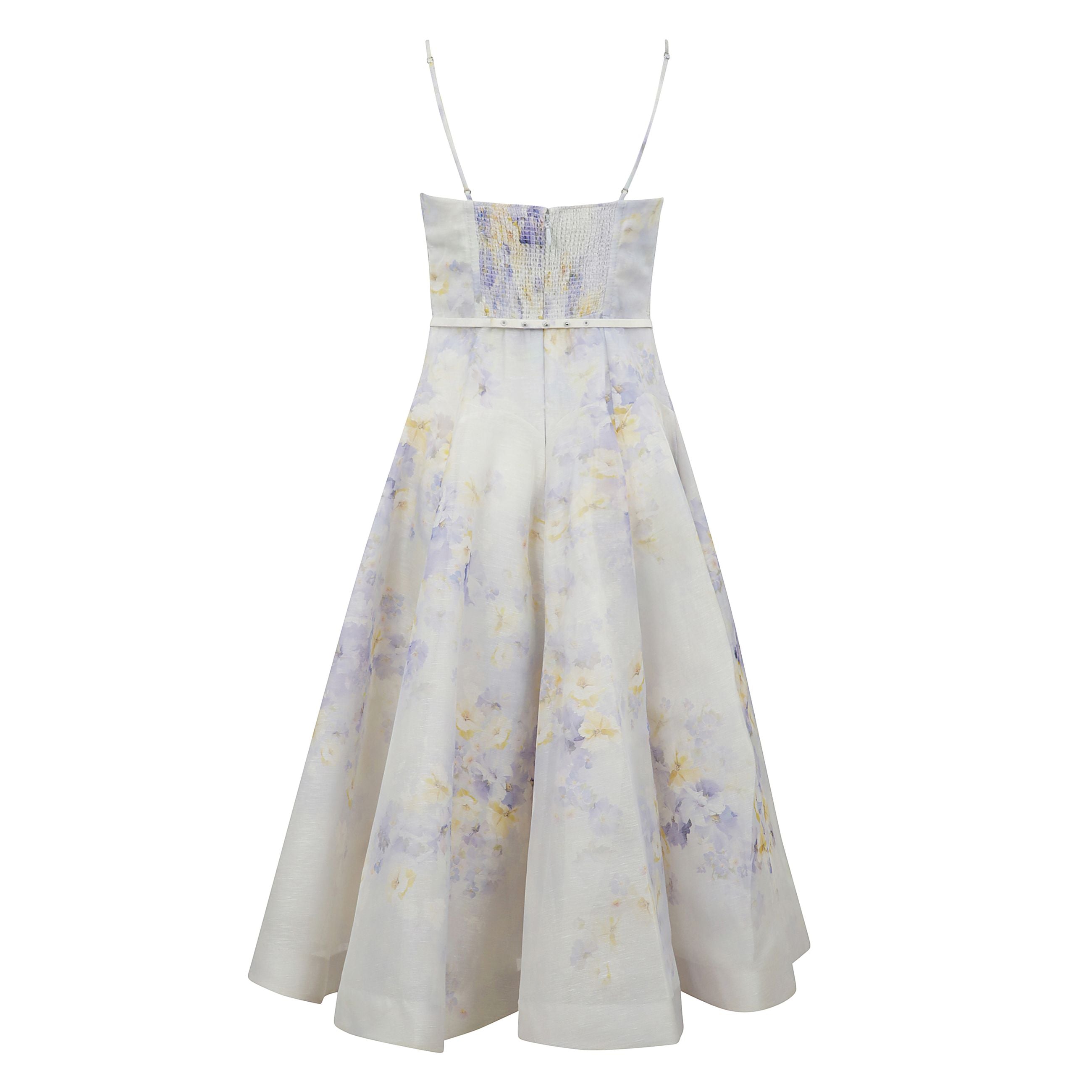 Abito crush midi chiusura posteriore con zip e gancio, scollo a cuore