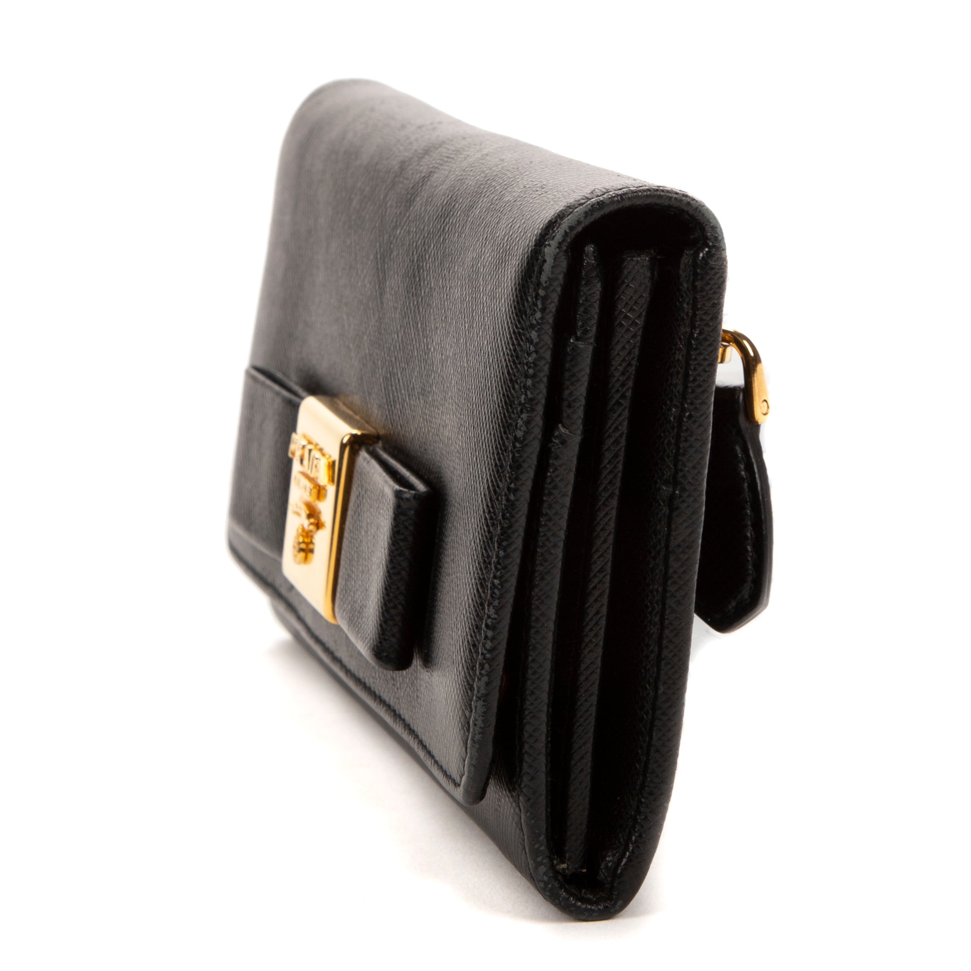 Bow long wallet 