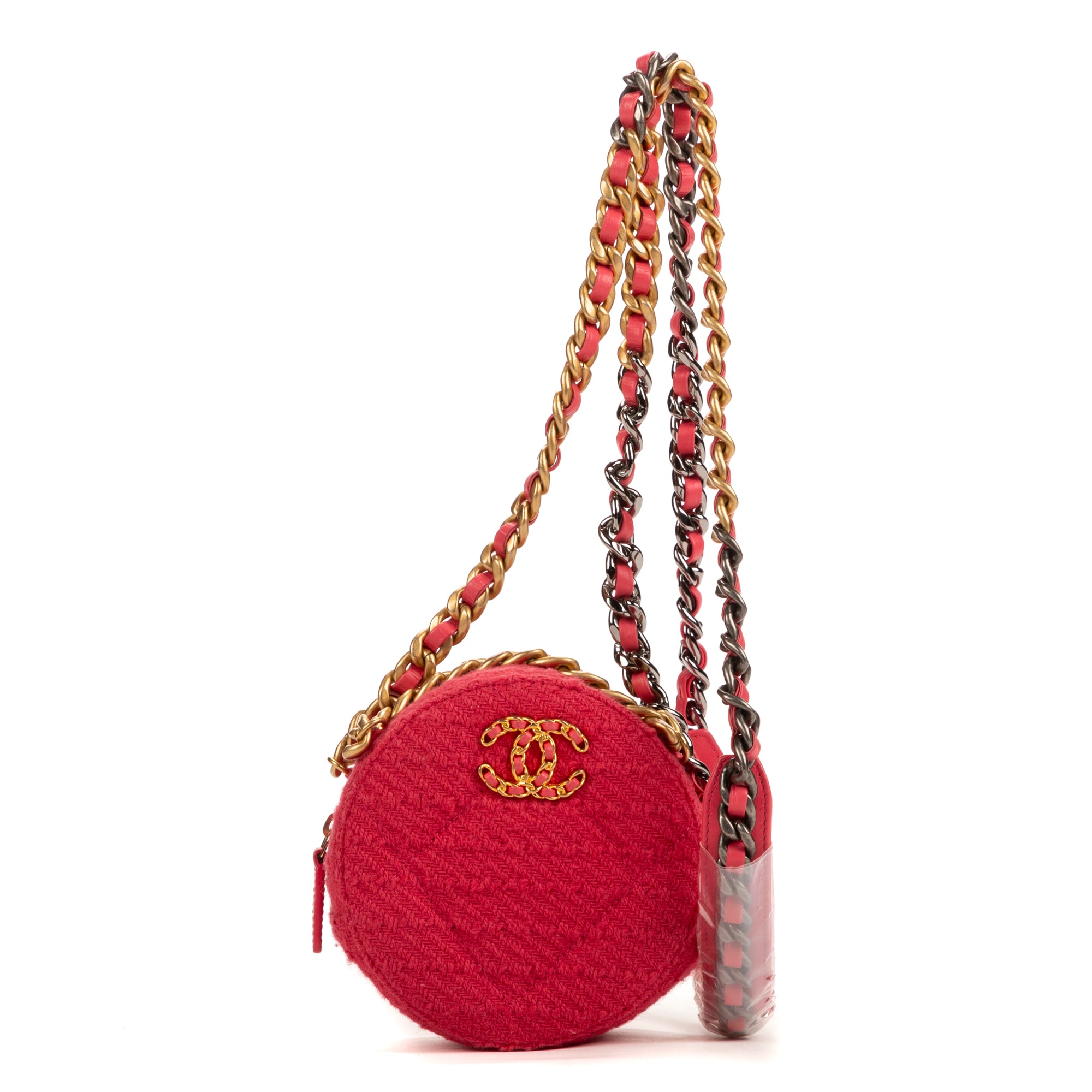 Round Chain Crossbody 