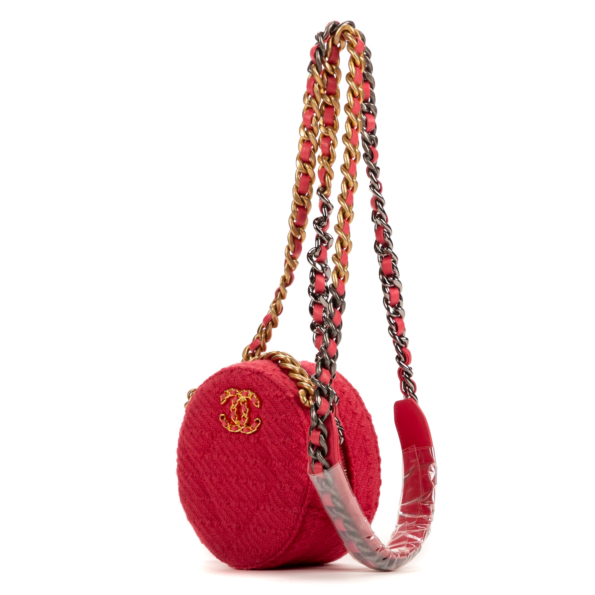 Round Chain Crossbody 