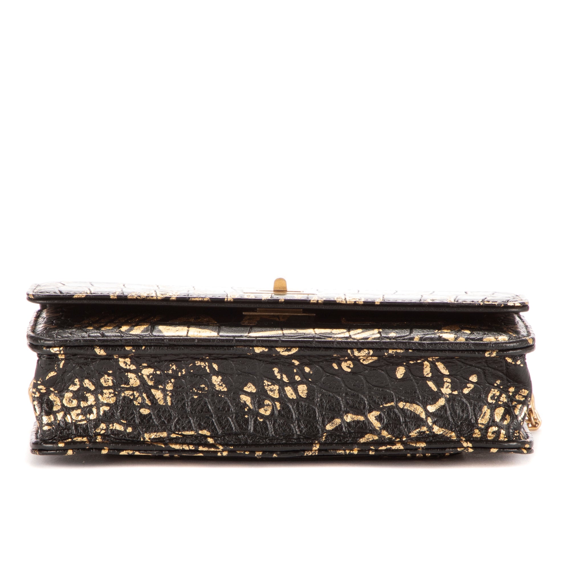 2.55 Graffiti Crocodile Reissue Wallet On Chain 
