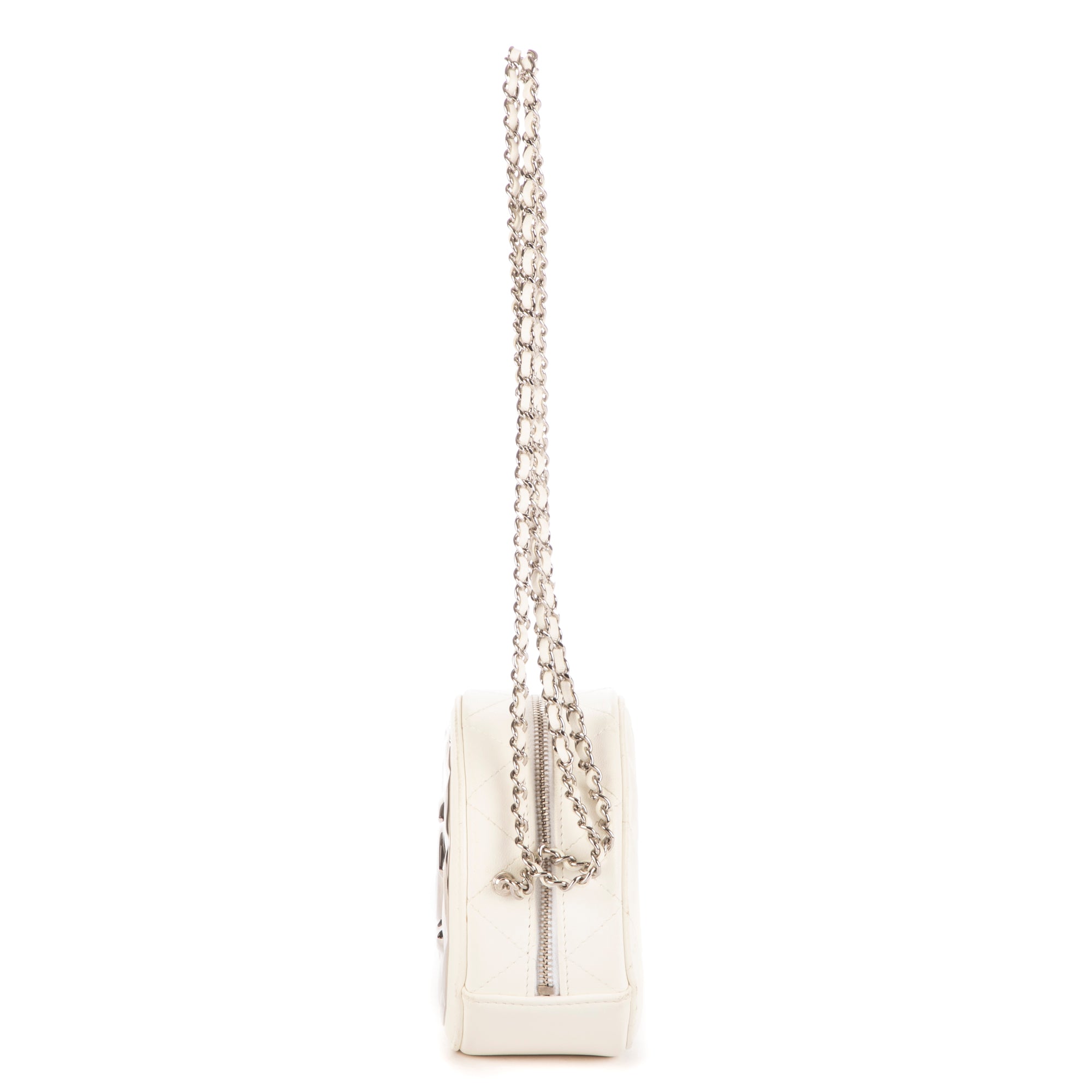 Mirror Round Chain Crossbody Mini