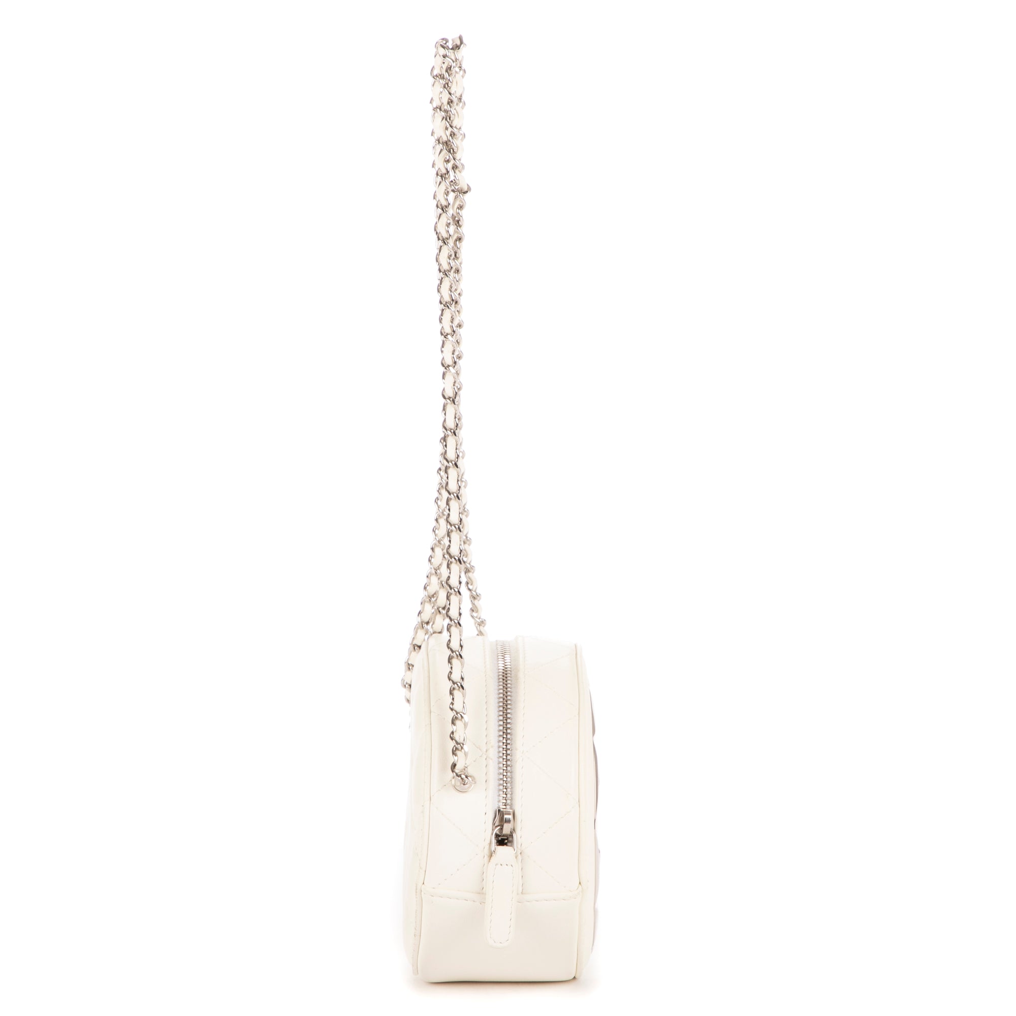 Mirror Round Chain Crossbody Mini