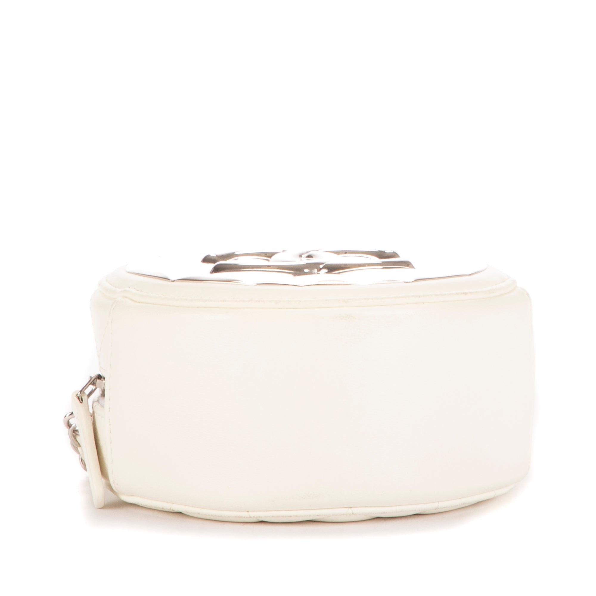 Mirror Round Chain Crossbody Mini