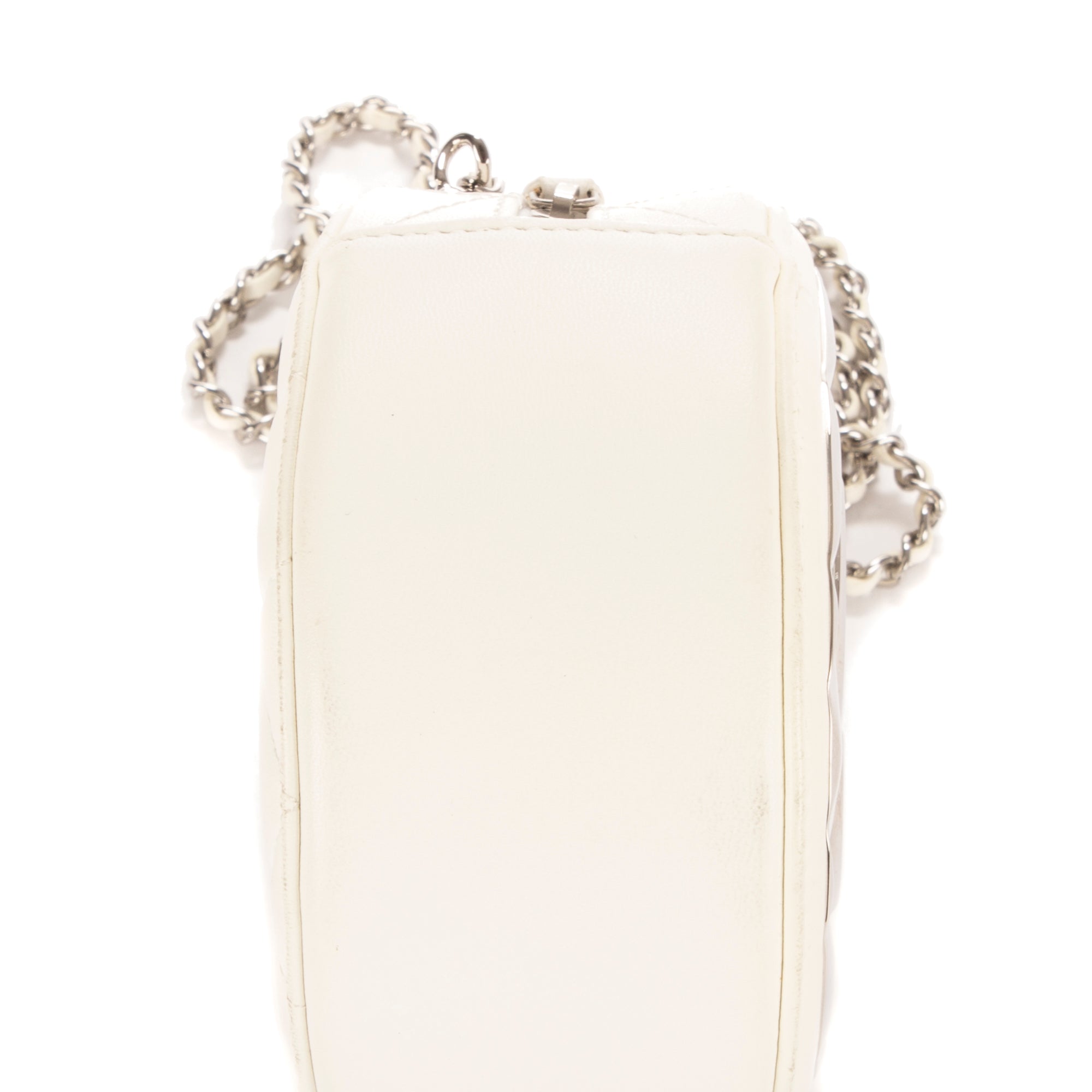 Mirror Round Chain Crossbody Mini