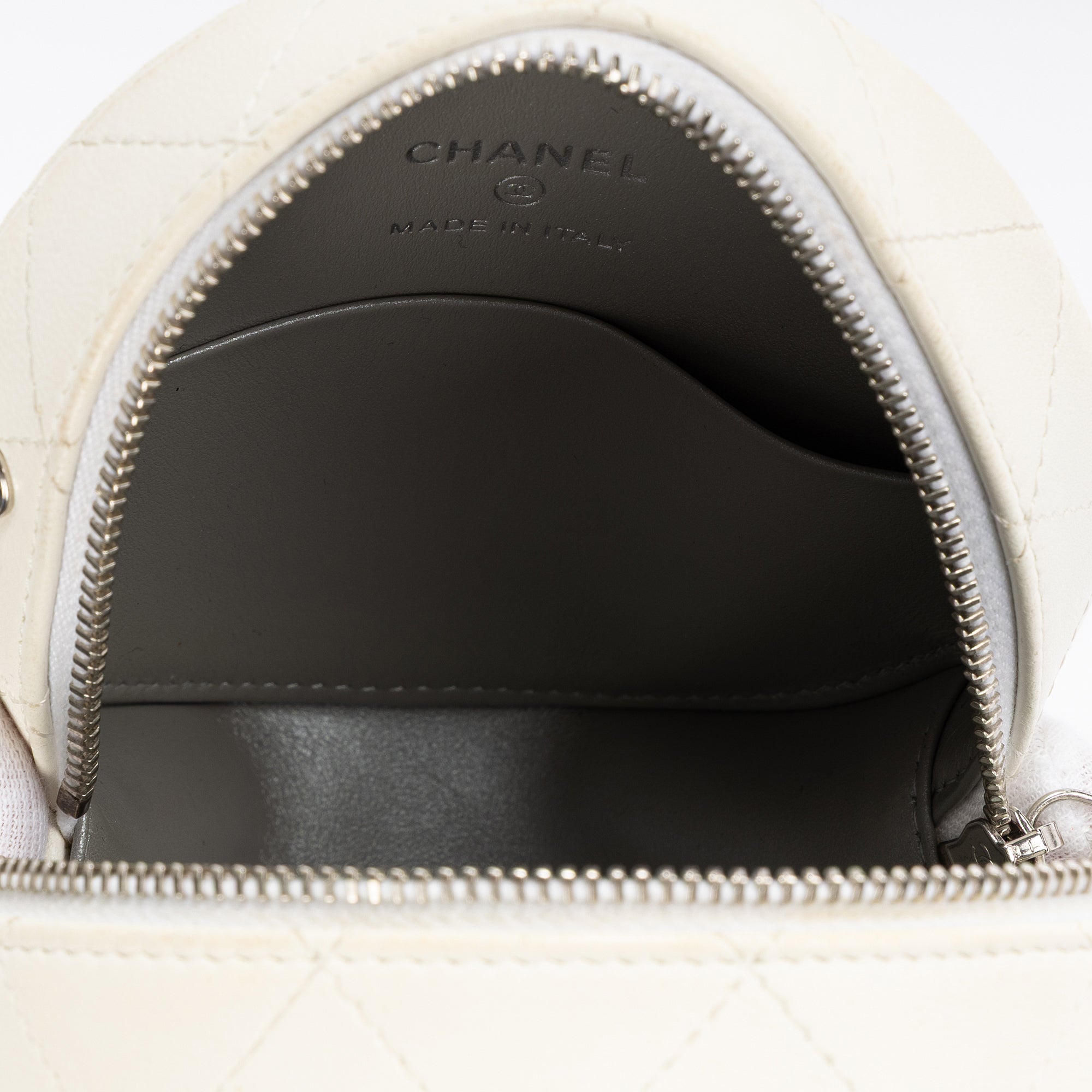 Mirror Round Chain Crossbody Mini