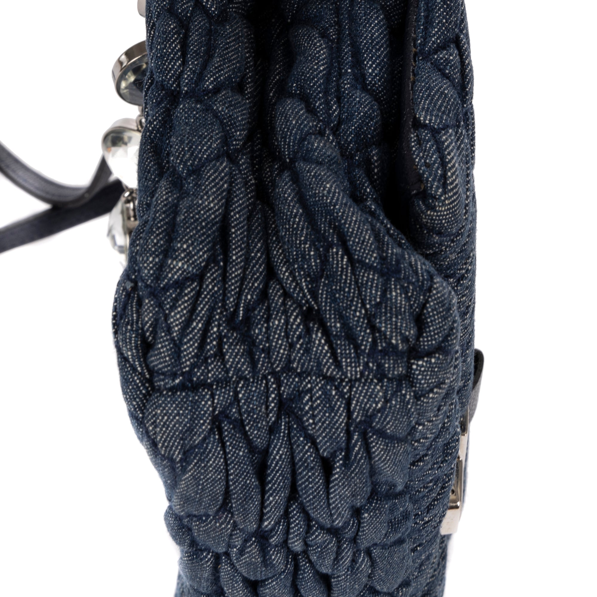 Denim Crossbody Flap 
