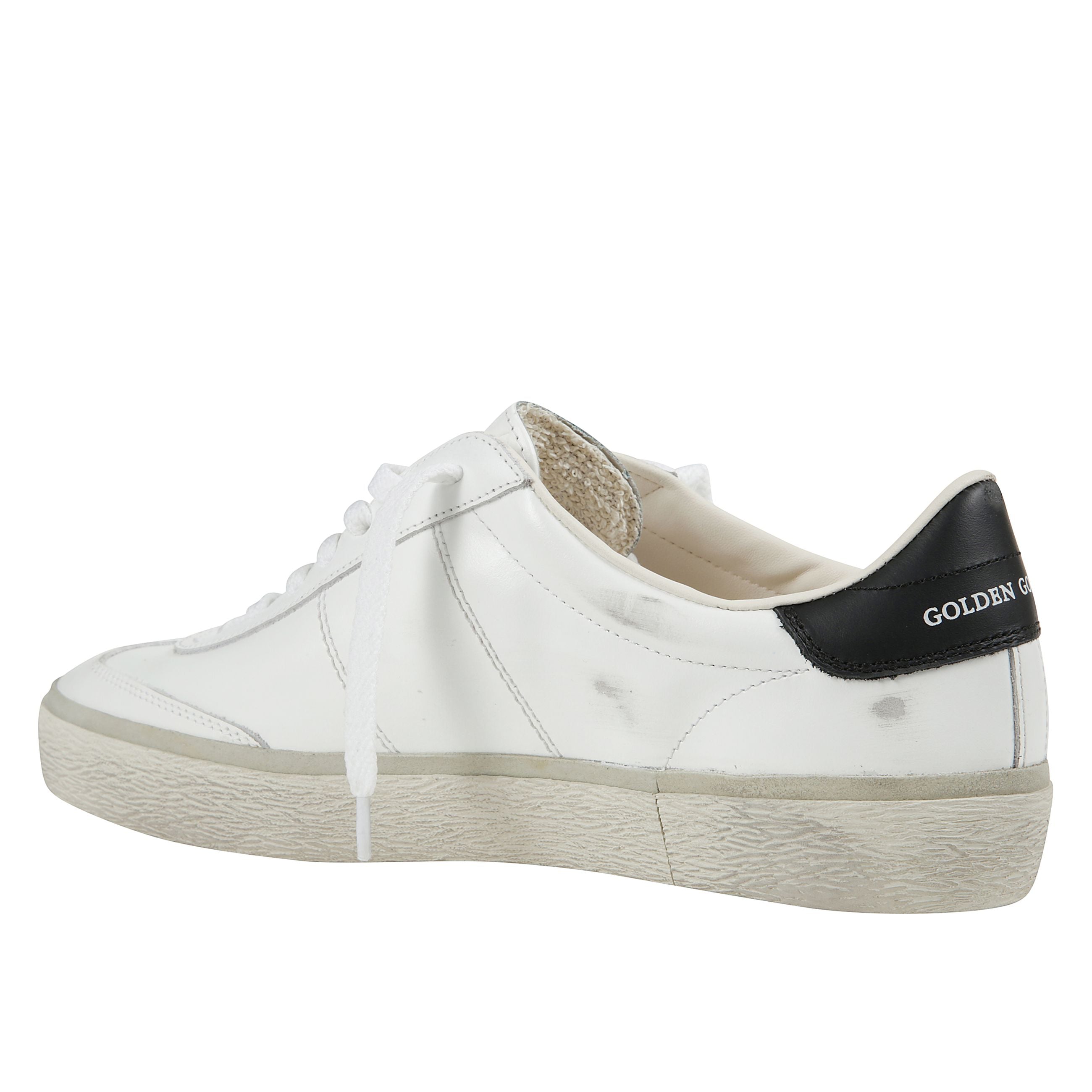 Sneakers soul star in pelle con tallone nero