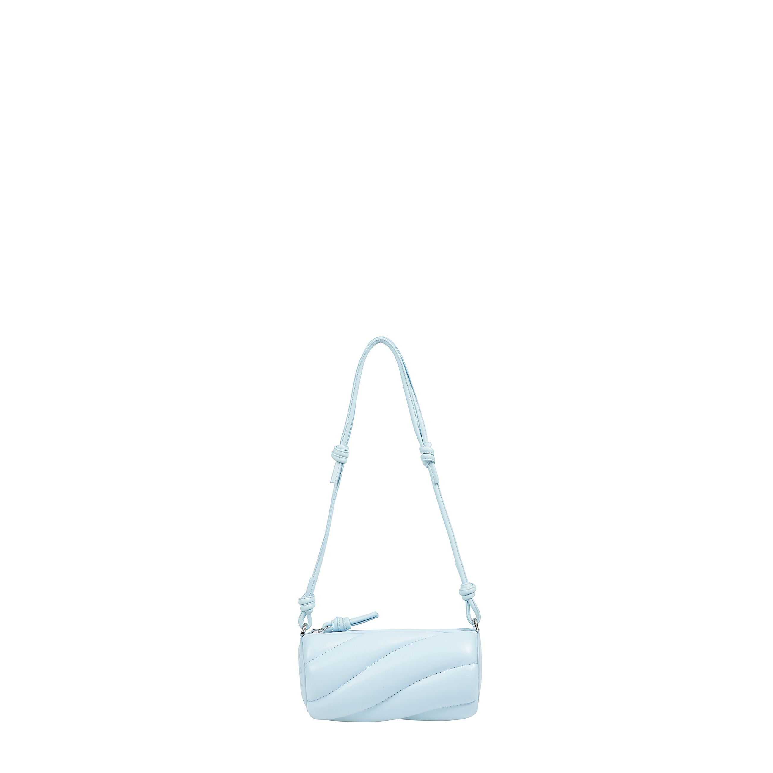 Borsa mini mella in pelle. chiusura con zip  tracolla scorrevole regolabile che permette di indossarla a spalla o a tracolla.