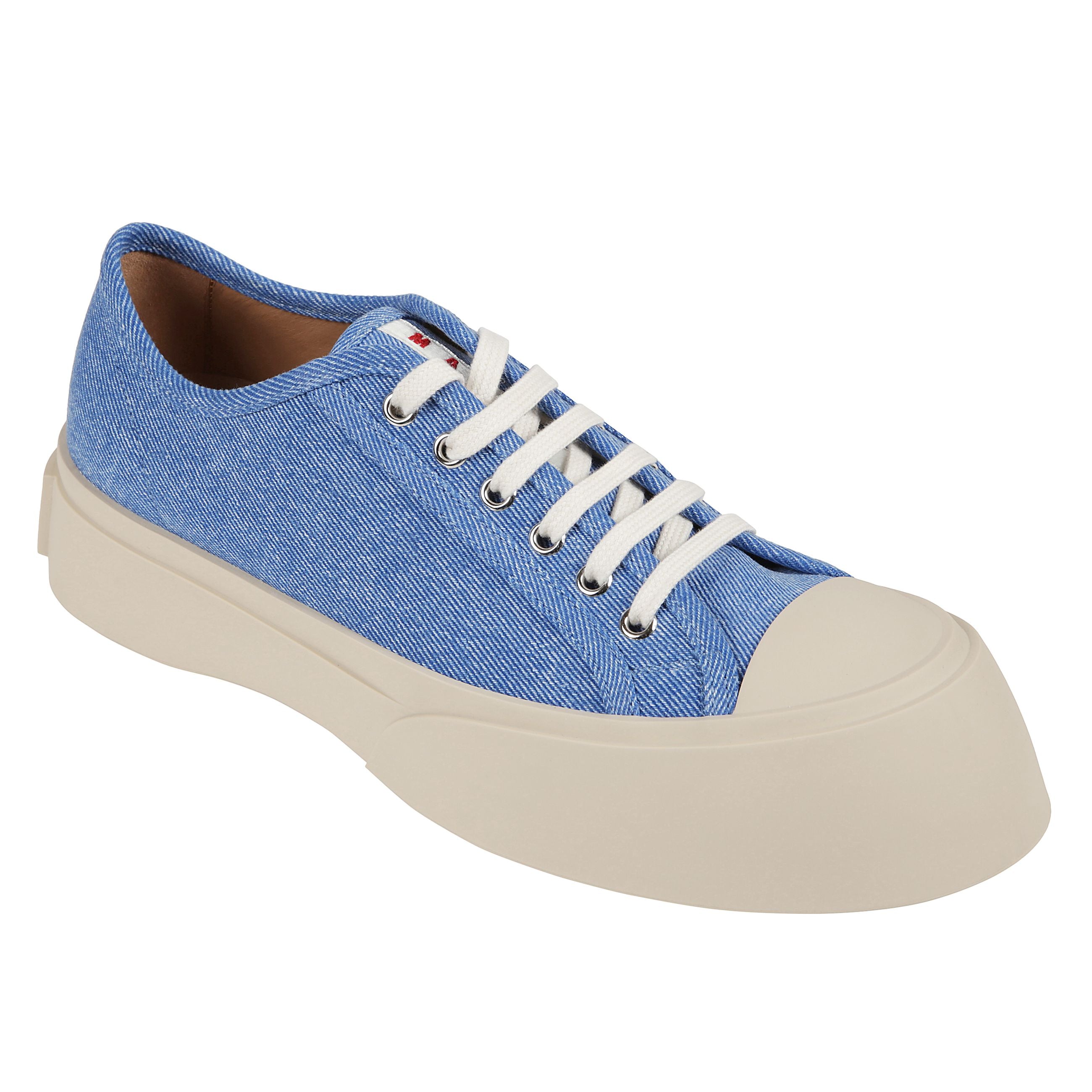 Sneakers pablo in denim azzurro