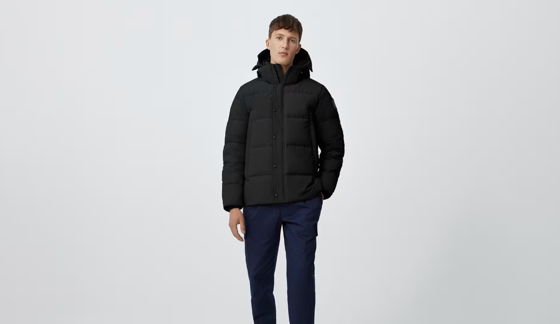 Canada Goose  Wyndham Parka-cr Black Label Mens Style : 2048mb