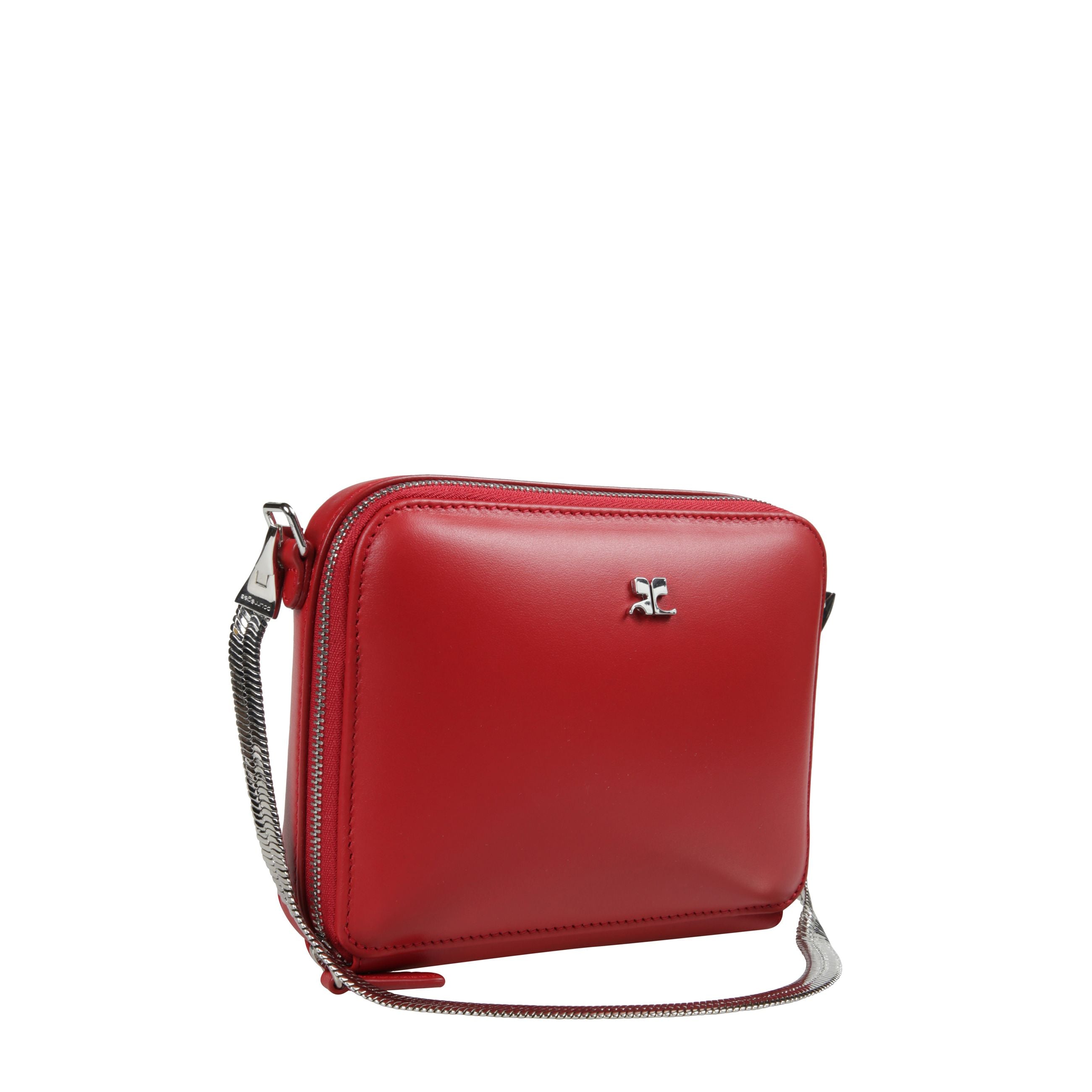 Cloud chained leather bag